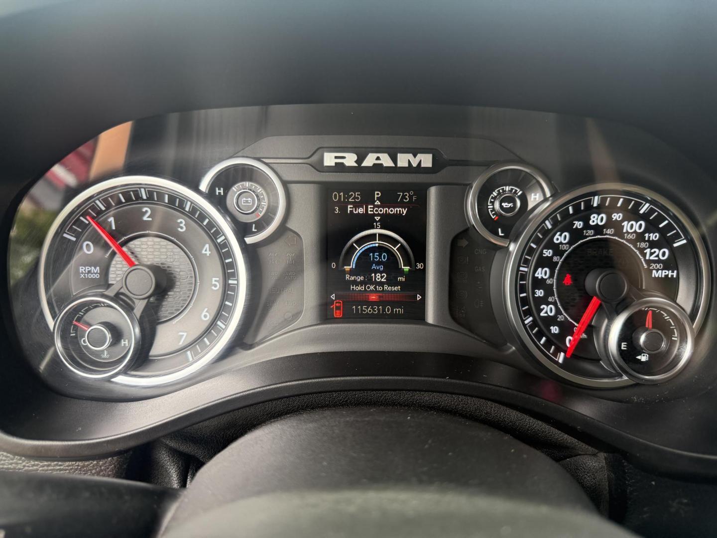 2019 Red /Black RAM 1500 Big Horn Crew Cab SWB 4WD (1C6SRFFTXKN) with an 5.7L V8 OHV 16V engine, Automatic transmission, located at 547 E. Main St., Orwell, OH, 44076, (440) 437-5893, 41.535435, -80.847855 - This 2019 Ram 1500 Big Horn Crew Cab 4WD with a 5.7L HEMI V8 and 8-speed automatic transmission offers robust performance with 395 horsepower and 410 lb-ft of torque, featuring a 3.92 axle ratio for a strong 11,340-pound towing capacity. It balances power with comfort and technology, boasting a 3.5" - Photo#25