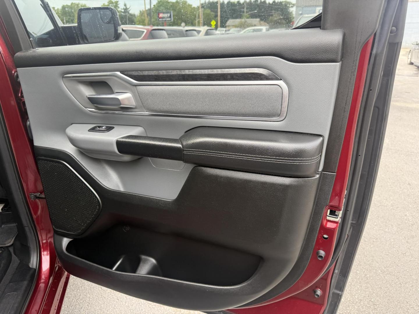 2019 Red /Black RAM 1500 Big Horn Crew Cab SWB 4WD (1C6SRFFTXKN) with an 5.7L V8 OHV 16V engine, Automatic transmission, located at 547 E. Main St., Orwell, OH, 44076, (440) 437-5893, 41.535435, -80.847855 - This 2019 Ram 1500 Big Horn Crew Cab 4WD with a 5.7L HEMI V8 and 8-speed automatic transmission offers robust performance with 395 horsepower and 410 lb-ft of torque, featuring a 3.92 axle ratio for a strong 11,340-pound towing capacity. It balances power with comfort and technology, boasting a 3.5" - Photo#43