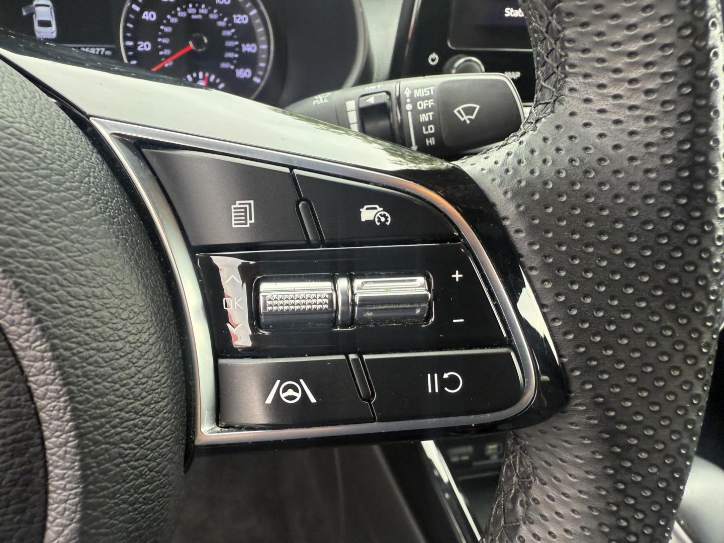 2023 Gray /Black Kia Forte GT Line Auto (3KPF54AD6PE) with an 2.0L I4 DOHC 16V engine, Automatic transmission, located at 11115 Chardon Rd. , Chardon, OH, 44024, (440) 214-9705, 41.580246, -81.241943 - This 2023 Forte GT-Line with the 2.0 MPI engine offers an impressive 39 MPG highway and features full LED exterior lighting, a 4.2" gauge cluster screen, and a 10.25" touchscreen infotainment system with Apple CarPlay, Android Auto, and built-in navigation. Comfort and convenience are enhanced with - Photo#23