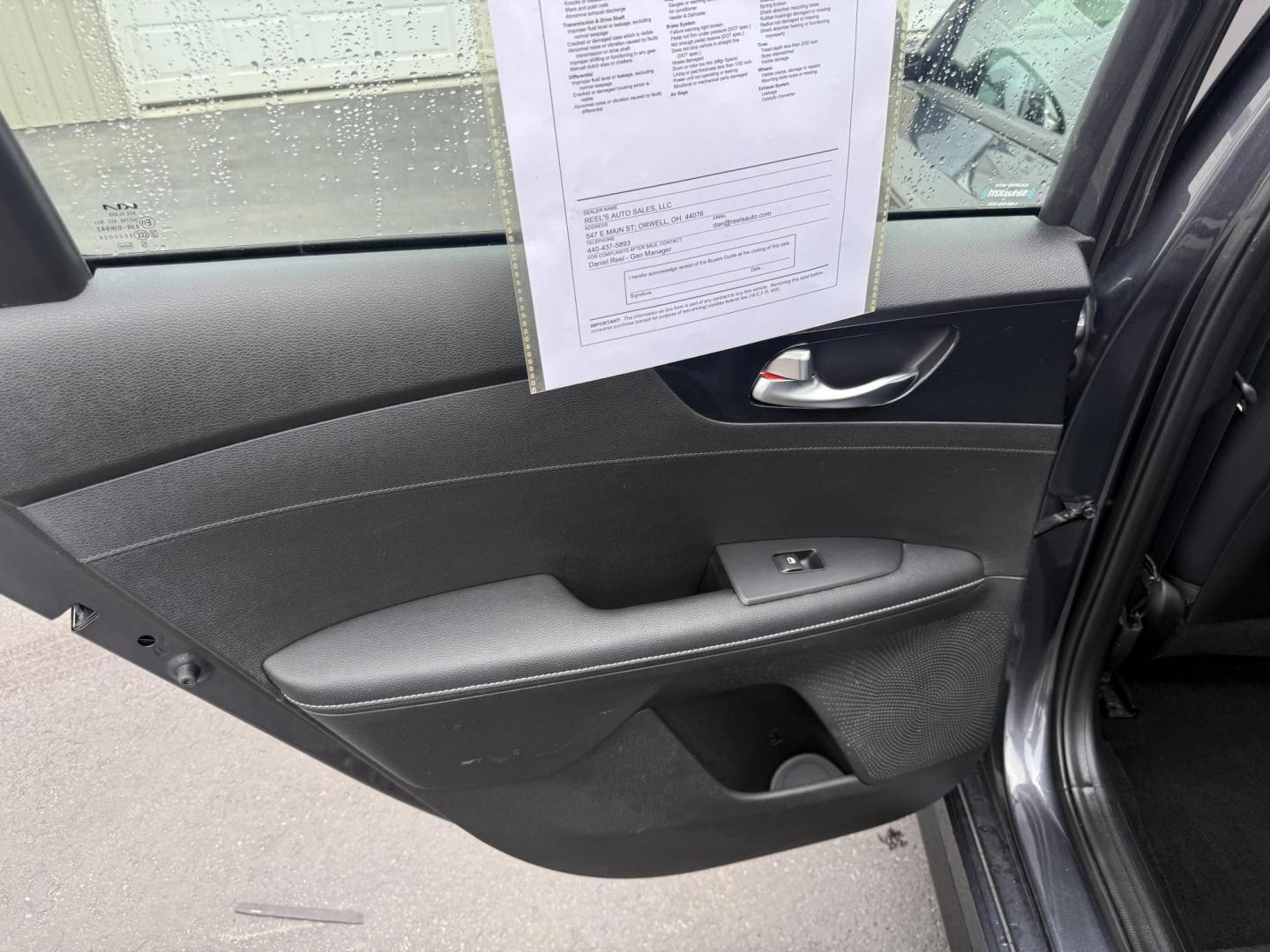 2023 Gray /Black Kia Forte GT Line Auto (3KPF54AD6PE) with an 2.0L I4 DOHC 16V engine, Automatic transmission, located at 11115 Chardon Rd. , Chardon, OH, 44024, (440) 214-9705, 41.580246, -81.241943 - This 2023 Forte GT-Line with the 2.0 MPI engine offers an impressive 39 MPG highway and features full LED exterior lighting, a 4.2" gauge cluster screen, and a 10.25" touchscreen infotainment system with Apple CarPlay, Android Auto, and built-in navigation. Comfort and convenience are enhanced with - Photo#36