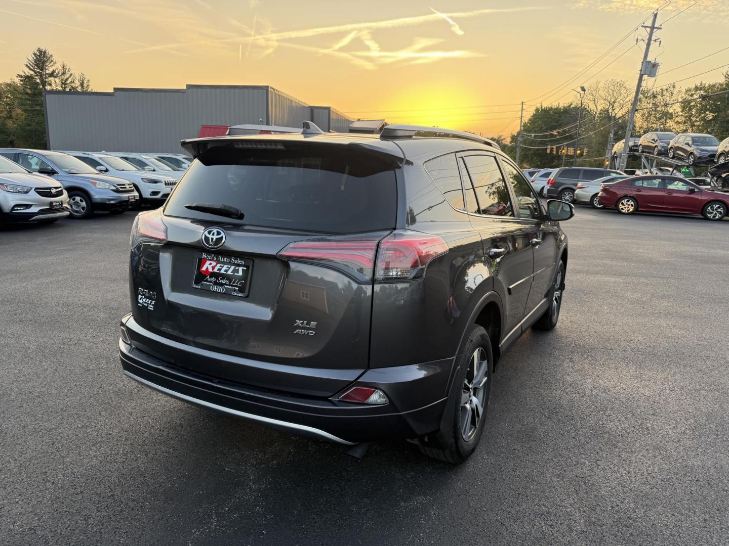 2017 Gray /Black Toyota RAV4 XLE AWD (JTMRFREV4HJ) with an 2.5L I4 DOHC 16V engine, 6A transmission, located at 11115 Chardon Rd. , Chardon, OH, 44024, (440) 214-9705, 41.580246, -81.241943 - One Owner 2017 Toyota RAV4 XLE AWD – Reliable, Versatile, and Packed with Safety Features! Drive with confidence in this one-owner 2017 Toyota RAV4 XLE AWD. Powered by a fuel-efficient 2.5L I4 engine with a 6-speed automatic transmission, this SUV delivers a smooth ride and impressive efficiency - Photo#7