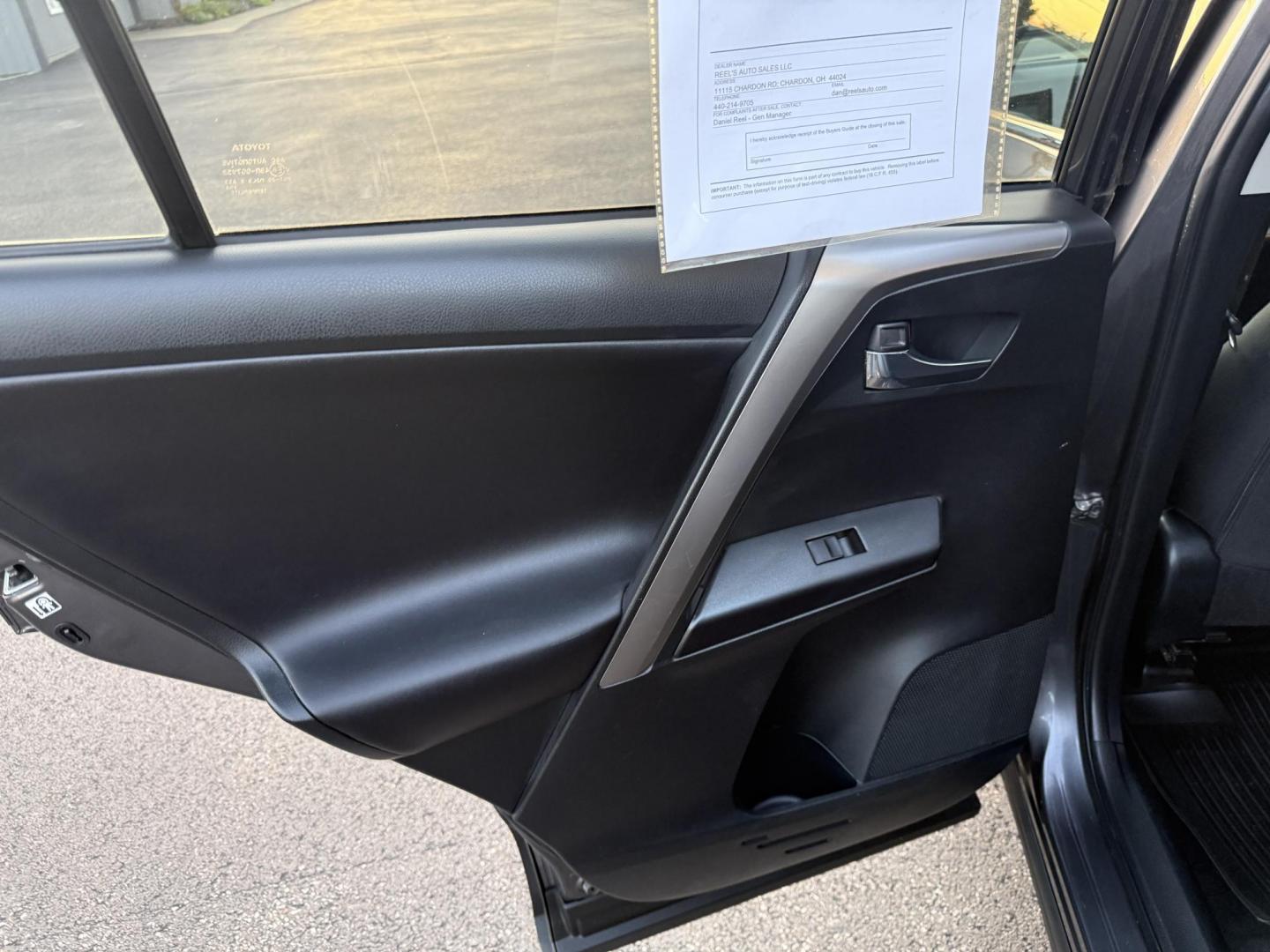 2017 Gray /Black Toyota RAV4 XLE AWD (JTMRFREV4HJ) with an 2.5L I4 DOHC 16V engine, 6A transmission, located at 11115 Chardon Rd. , Chardon, OH, 44024, (440) 214-9705, 41.580246, -81.241943 - One Owner 2017 Toyota RAV4 XLE AWD – Reliable, Versatile, and Packed with Safety Features! Drive with confidence in this one-owner 2017 Toyota RAV4 XLE AWD. Powered by a fuel-efficient 2.5L I4 engine with a 6-speed automatic transmission, this SUV delivers a smooth ride and impressive efficiency - Photo#32
