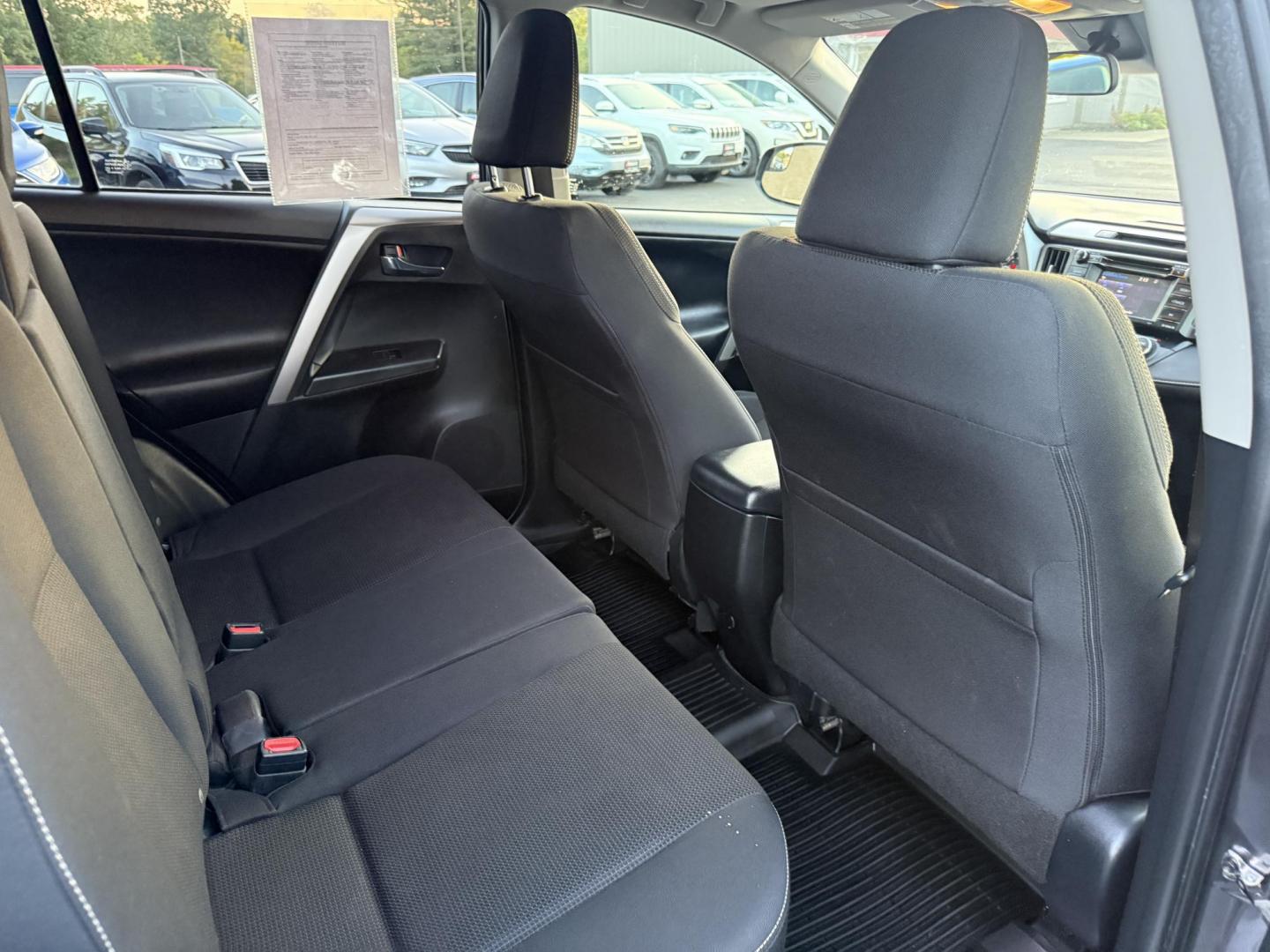 2017 Gray /Black Toyota RAV4 XLE AWD (JTMRFREV4HJ) with an 2.5L I4 DOHC 16V engine, 6A transmission, located at 11115 Chardon Rd. , Chardon, OH, 44024, (440) 214-9705, 41.580246, -81.241943 - One Owner 2017 Toyota RAV4 XLE AWD – Reliable, Versatile, and Packed with Safety Features! Drive with confidence in this one-owner 2017 Toyota RAV4 XLE AWD. Powered by a fuel-efficient 2.5L I4 engine with a 6-speed automatic transmission, this SUV delivers a smooth ride and impressive efficiency - Photo#37