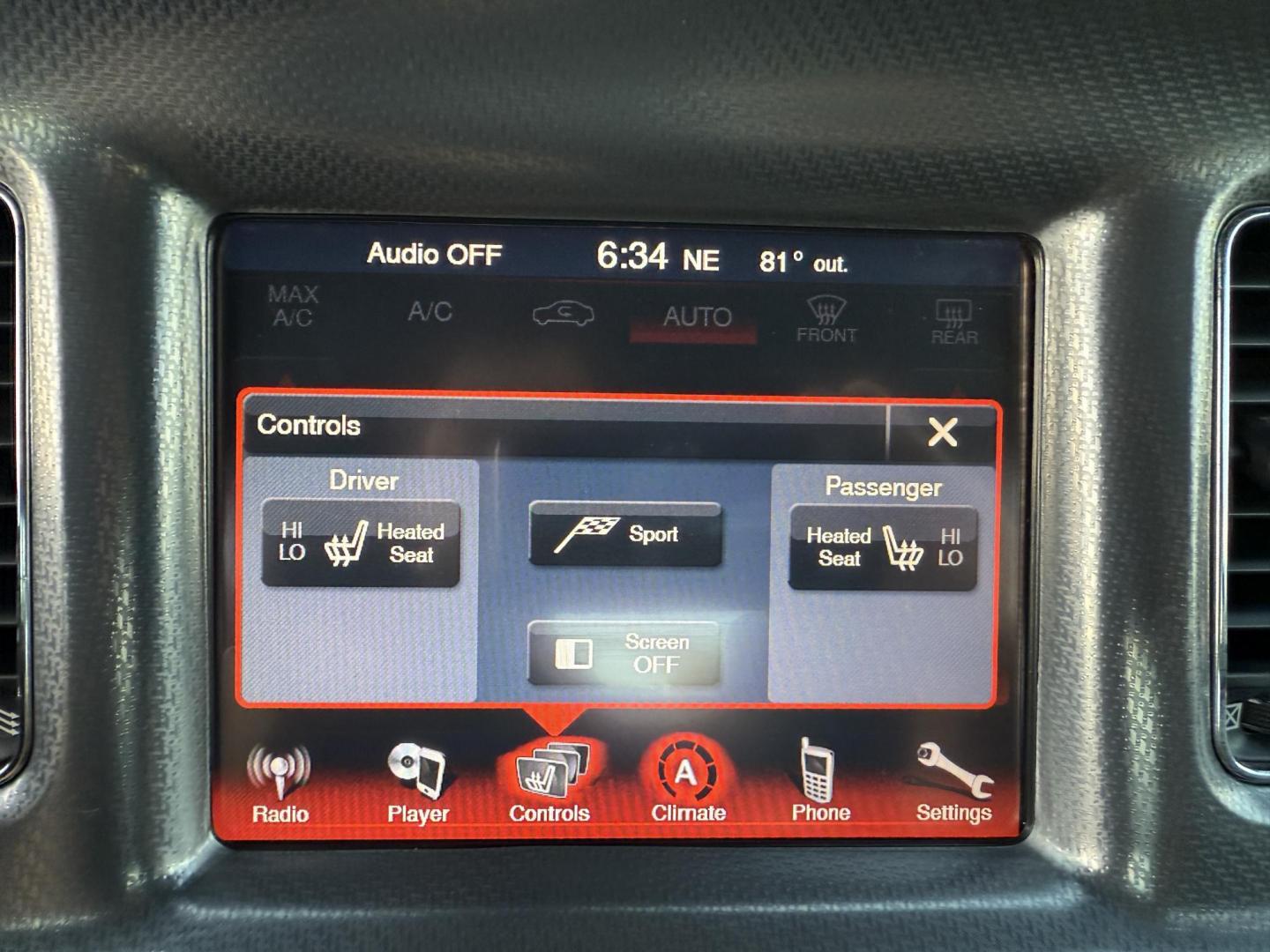2014 Gray /Black Dodge Charger R/T AWD (2C3CDXDT6EH) with an 5.7L V8 OHV 16V engine, 5-Speed Automatic transmission, located at 547 E. Main St., Orwell, OH, 44076, (440) 437-5893, 41.535435, -80.847855 - This 2014 Dodge Charger R/T AWD is a powerful and stylish full-size sedan equipped with a 5.7L HEMI V8 engine that delivers 370 horsepower and 395 lb-ft of torque. Featuring a 5-speed automatic transmission and all-wheel drive, it accelerates from 0 to 60 mph in approximately 5.2 seconds, offering i - Photo#26