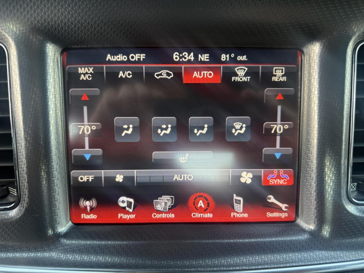 2014 Gray /Black Dodge Charger R/T AWD (2C3CDXDT6EH) with an 5.7L V8 OHV 16V engine, 5-Speed Automatic transmission, located at 547 E. Main St., Orwell, OH, 44076, (440) 437-5893, 41.535435, -80.847855 - This 2014 Dodge Charger R/T AWD is a powerful and stylish full-size sedan equipped with a 5.7L HEMI V8 engine that delivers 370 horsepower and 395 lb-ft of torque. Featuring a 5-speed automatic transmission and all-wheel drive, it accelerates from 0 to 60 mph in approximately 5.2 seconds, offering i - Photo#25