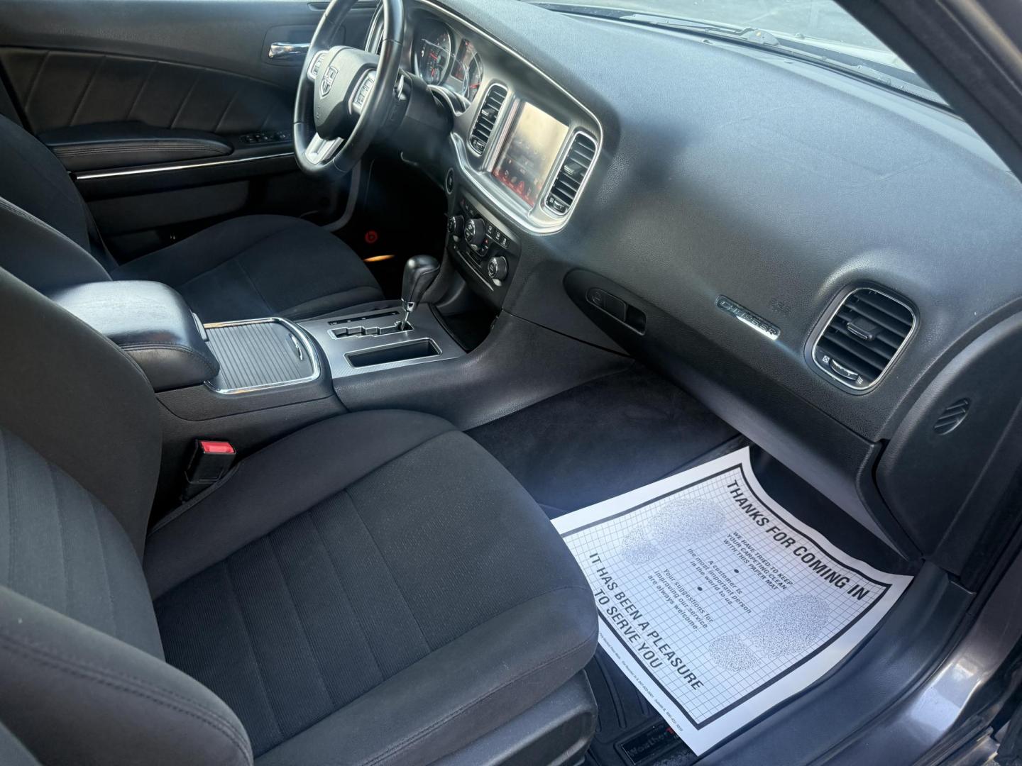 2014 Gray /Black Dodge Charger R/T AWD (2C3CDXDT6EH) with an 5.7L V8 OHV 16V engine, 5-Speed Automatic transmission, located at 547 E. Main St., Orwell, OH, 44076, (440) 437-5893, 41.535435, -80.847855 - This 2014 Dodge Charger R/T AWD is a powerful and stylish full-size sedan equipped with a 5.7L HEMI V8 engine that delivers 370 horsepower and 395 lb-ft of torque. Featuring a 5-speed automatic transmission and all-wheel drive, it accelerates from 0 to 60 mph in approximately 5.2 seconds, offering i - Photo#42