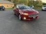 2015 Red /Black Ford Fusion SE (3FA6P0H98FR) with an 2.0L I4 DOHC 16V Turbo engine, 6-Speed Automatic transmission, located at 11115 Chardon Rd. , Chardon, OH, 44024, (440) 214-9705, 41.580246, -81.241943 - This One Owner 2015 Ford Fusion SE is a stylish and efficient midsize sedan powered by a 2.0L I4 EcoBoost engine paired with a 6-speed automatic transmission. This combination delivers a satisfying balance of performance and fuel economy, achieving up to 33 MPG on the highway. The SE trim offers com - Photo#2