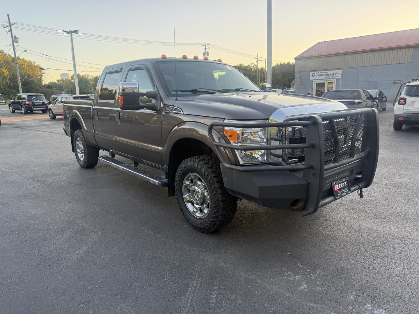 2016 Tan /Gray Ford F-250 SD XLT Crew Cab 4WD (1FT7W2B61GE) with an 6.2L V8 OHV 16V engine, 6-Speed Automatic transmission, located at 547 E. Main St., Orwell, OH, 44076, (440) 437-5893, 41.535435, -80.847855 - This 2016 Ford F-250 XLT Crew Cab is a powerful and capable heavy-duty pickup truck, equipped with a robust 6.2L V8 engine and a 6-speed automatic transmission. Designed for serious work, it features 3.73 gearing and boasts an impressive towing capacity of up to 12,500 pounds, making it ideal for ha - Photo#2