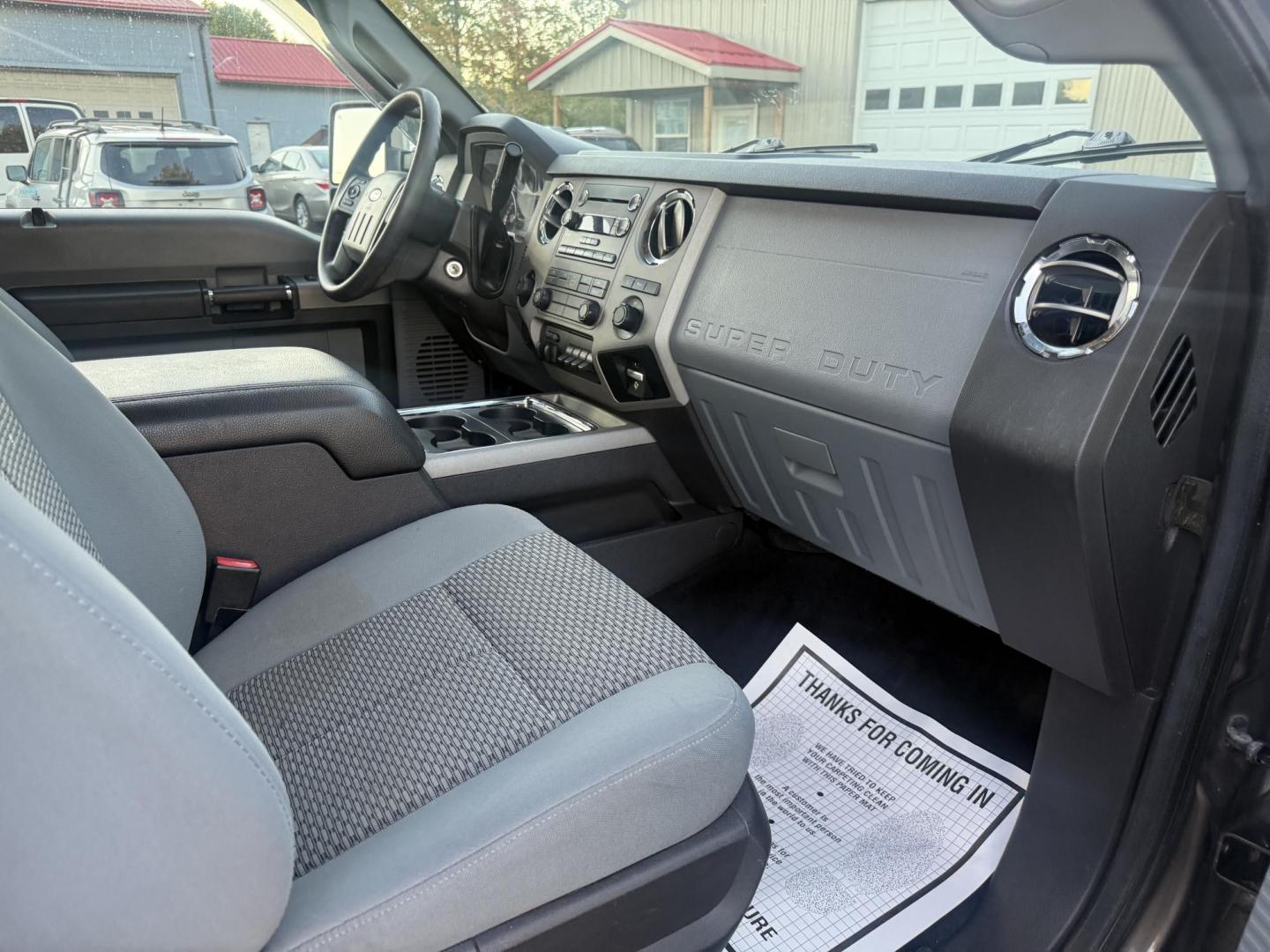 2016 Tan /Gray Ford F-250 SD XLT Crew Cab 4WD (1FT7W2B61GE) with an 6.2L V8 OHV 16V engine, 6-Speed Automatic transmission, located at 547 E. Main St., Orwell, OH, 44076, (440) 437-5893, 41.535435, -80.847855 - This 2016 Ford F-250 XLT Crew Cab is a powerful and capable heavy-duty pickup truck, equipped with a robust 6.2L V8 engine and a 6-speed automatic transmission. Designed for serious work, it features 3.73 gearing and boasts an impressive towing capacity of up to 12,500 pounds, making it ideal for ha - Photo#42