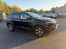 2016 Black /Black Jeep Cherokee Trailhawk 4WD (1C4PJMBS1GW) with an 3.2L V6 DOHC 24V engine, 9A transmission, located at 11115 Chardon Rd. , Chardon, OH, 44024, (440) 214-9705, 41.580246, -81.241943 - This 2016 Jeep Cherokee Trailhawk 4WD is powered by a robust 3.2L V6 engine paired with a 9-speed automatic transmission, delivering strong off-road capability with features like Jeep Active Drive Lock and a locking rear differential. Inside, it offers a leather interior, heated front seats, power d - Photo#3