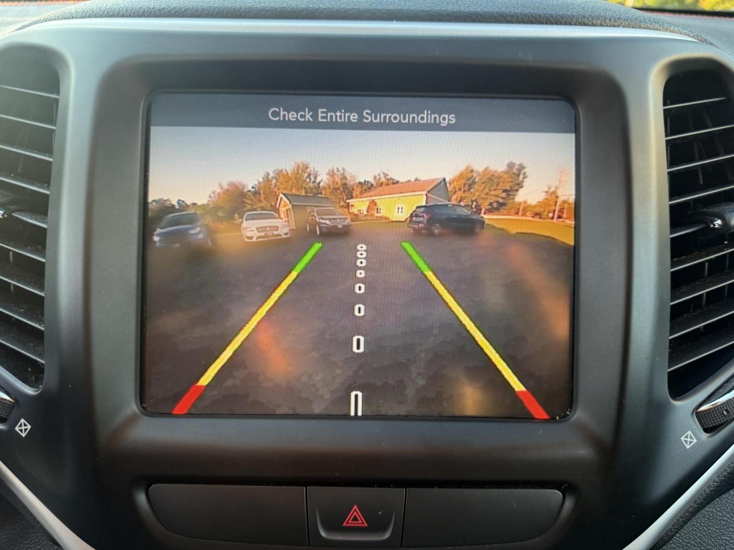 2016 Black /Black Jeep Cherokee Trailhawk 4WD (1C4PJMBS1GW) with an 3.2L V6 DOHC 24V engine, 9A transmission, located at 11115 Chardon Rd. , Chardon, OH, 44024, (440) 214-9705, 41.580246, -81.241943 - This 2016 Jeep Cherokee Trailhawk 4WD is powered by a robust 3.2L V6 engine paired with a 9-speed automatic transmission, delivering strong off-road capability with features like Jeep Active Drive Lock and a locking rear differential. Inside, it offers a leather interior, heated front seats, power d - Photo#29