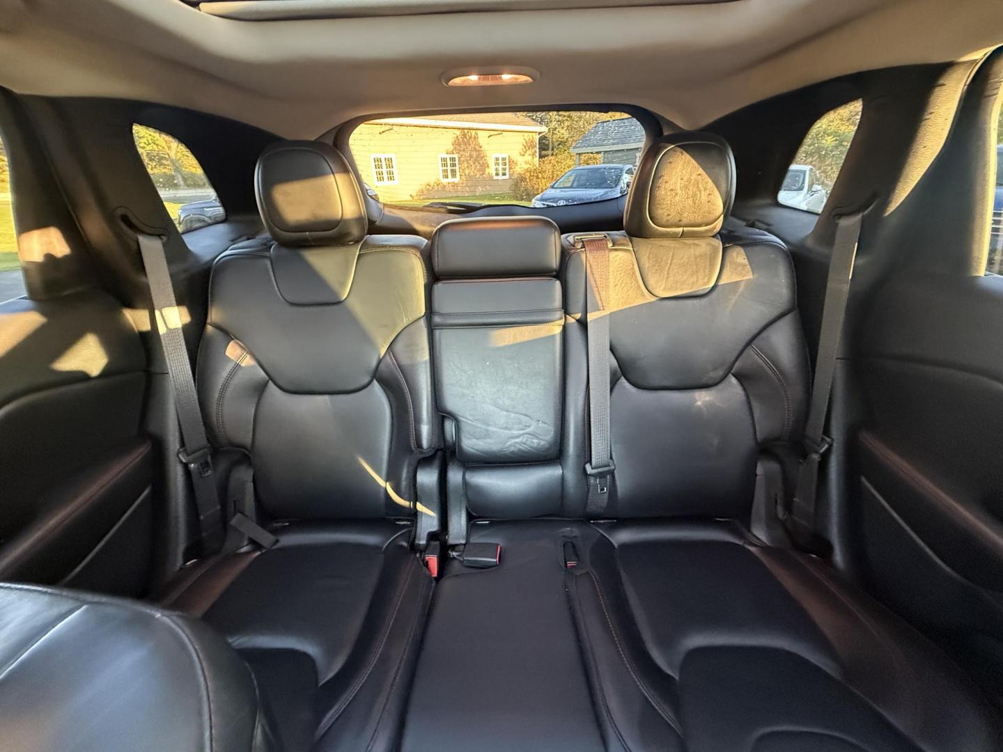 2016 Black /Black Jeep Cherokee Trailhawk 4WD (1C4PJMBS1GW) with an 3.2L V6 DOHC 24V engine, 9A transmission, located at 11115 Chardon Rd. , Chardon, OH, 44024, (440) 214-9705, 41.580246, -81.241943 - This 2016 Jeep Cherokee Trailhawk 4WD is powered by a robust 3.2L V6 engine paired with a 9-speed automatic transmission, delivering strong off-road capability with features like Jeep Active Drive Lock and a locking rear differential. Inside, it offers a leather interior, heated front seats, power d - Photo#36