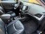 2016 Black /Black Jeep Cherokee Trailhawk 4WD (1C4PJMBS1GW) with an 3.2L V6 DOHC 24V engine, 9A transmission, located at 11115 Chardon Rd. , Chardon, OH, 44024, (440) 214-9705, 41.580246, -81.241943 - This 2016 Jeep Cherokee Trailhawk 4WD is powered by a robust 3.2L V6 engine paired with a 9-speed automatic transmission, delivering strong off-road capability with features like Jeep Active Drive Lock and a locking rear differential. Inside, it offers a leather interior, heated front seats, power d - Photo#45