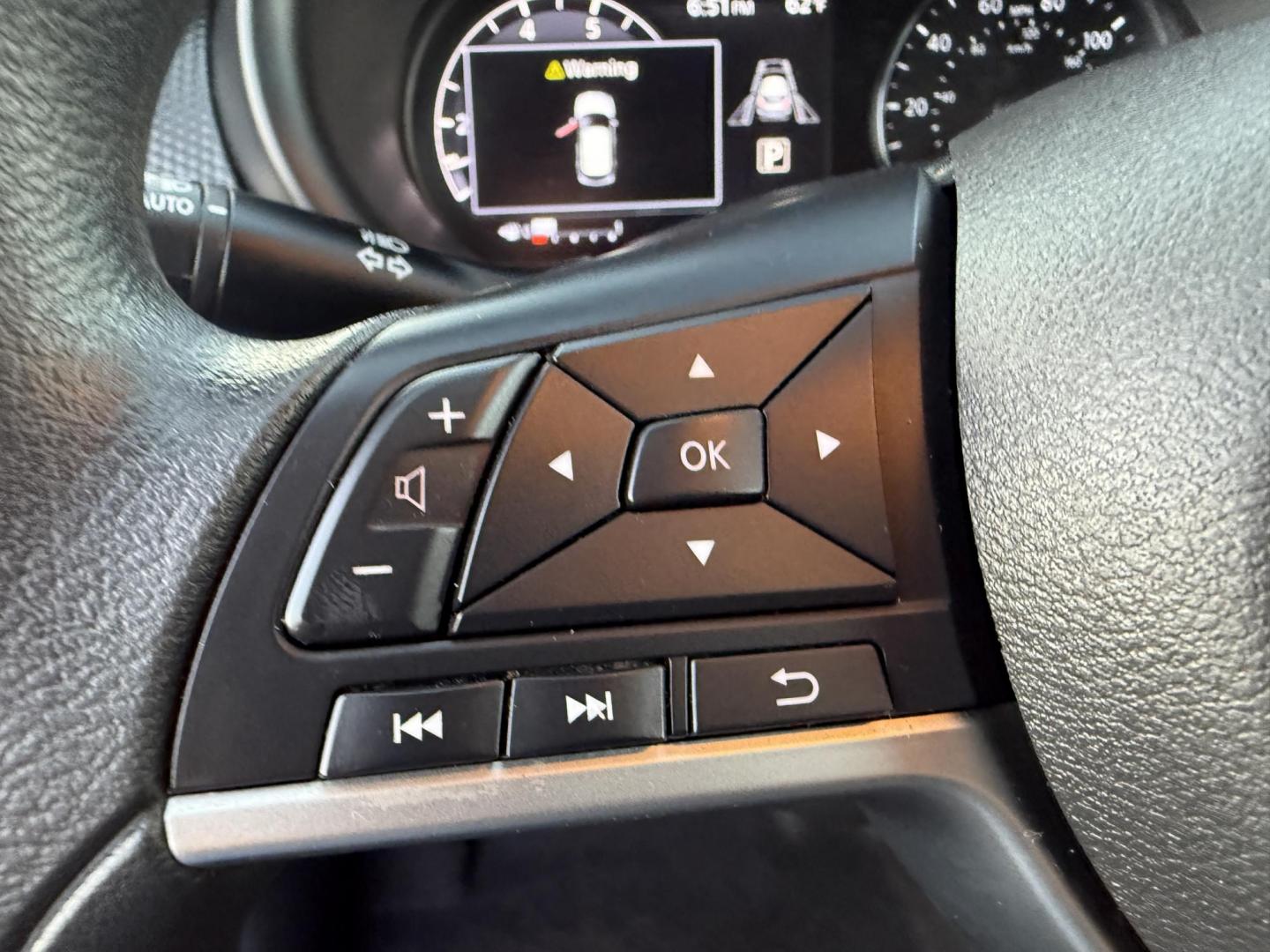 2021 Blue /Black Nissan Kicks SV (3N1CP5CV8ML) with an 1.6L I4 engine, Automatic transmission, located at 11115 Chardon Rd. , Chardon, OH, 44024, (440) 214-9705, 41.580246, -81.241943 - This One Owner 2021 Nissan Kicks SV is powered by a fuel-efficient 1.6L I4 engine delivering up to 36 MPG on the highway, and comes well-equipped with an 8.0" touchscreen featuring Apple CarPlay and Android Auto, adaptive cruise control, lane departure warning, and blind spot monitoring. Additional - Photo#23