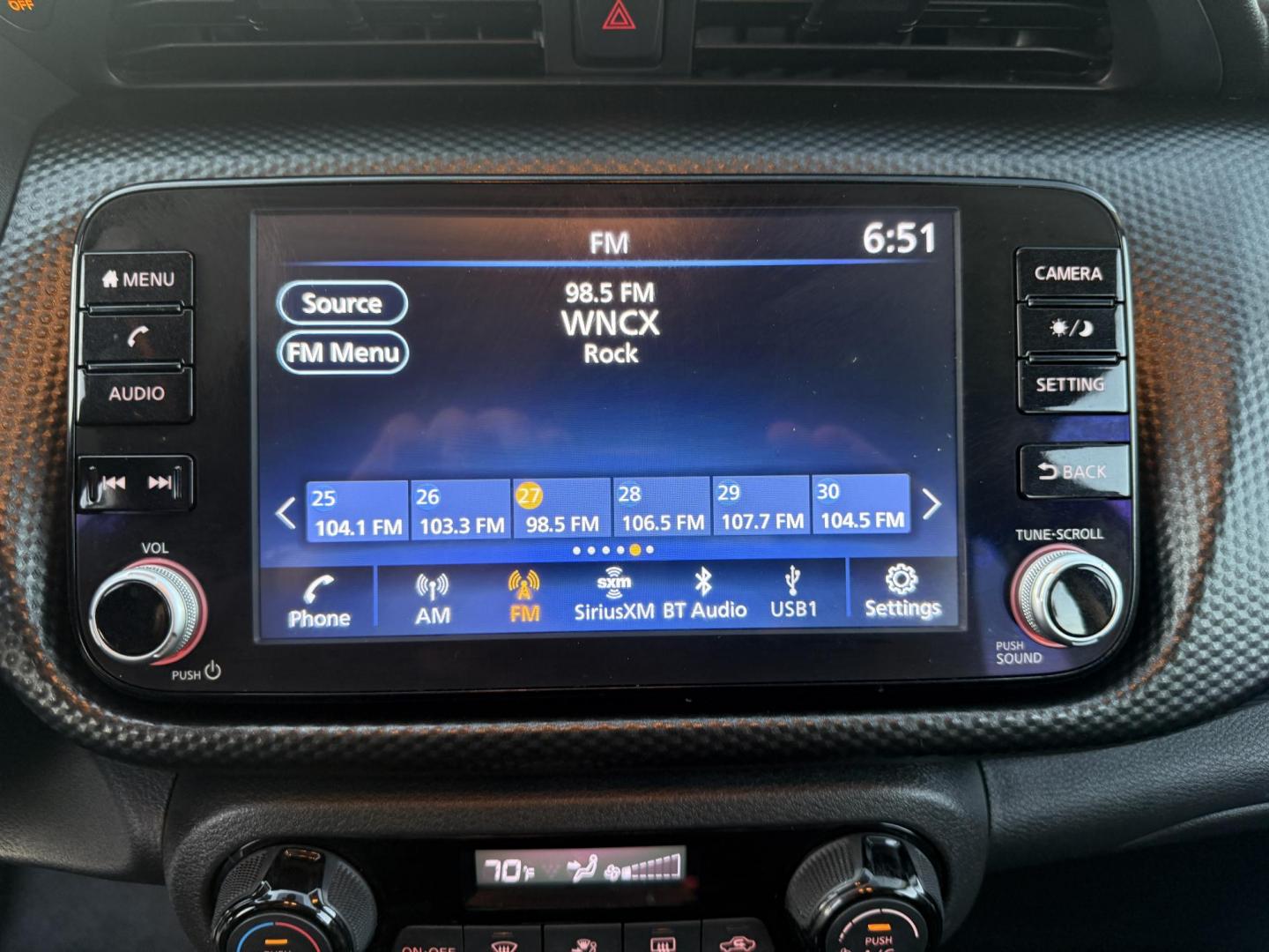2021 Blue /Black Nissan Kicks SV (3N1CP5CV8ML) with an 1.6L I4 engine, Automatic transmission, located at 11115 Chardon Rd. , Chardon, OH, 44024, (440) 214-9705, 41.580246, -81.241943 - This One Owner 2021 Nissan Kicks SV is powered by a fuel-efficient 1.6L I4 engine delivering up to 36 MPG on the highway, and comes well-equipped with an 8.0" touchscreen featuring Apple CarPlay and Android Auto, adaptive cruise control, lane departure warning, and blind spot monitoring. Additional - Photo#24