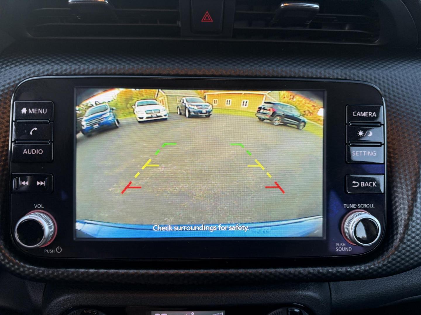 2021 Blue /Black Nissan Kicks SV (3N1CP5CV8ML) with an 1.6L I4 engine, Automatic transmission, located at 11115 Chardon Rd. , Chardon, OH, 44024, (440) 214-9705, 41.580246, -81.241943 - This One Owner 2021 Nissan Kicks SV is powered by a fuel-efficient 1.6L I4 engine delivering up to 36 MPG on the highway, and comes well-equipped with an 8.0" touchscreen featuring Apple CarPlay and Android Auto, adaptive cruise control, lane departure warning, and blind spot monitoring. Additional - Photo#25
