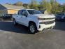 2019 White /Black Chevrolet Silverado 1500 Custom Crew Cab Short Box 4WD (1GCUYBEF9KZ) with an 5.3L V8 OHV 16V engine, 6A transmission, located at 11115 Chardon Rd. , Chardon, OH, 44024, (440) 214-9705, 41.580246, -81.241943 - This 2019 Chevrolet Silverado 1500 Custom Crew Cab is a capable full-size pickup powered by a 5.3L EcoTec3 V8 engine paired with a 6-speed automatic transmission and 3.42 rear gearing, delivering strong performance and a 9,500-pound towing capacity. It features on-demand 4WD, a G80 locking rear diff - Photo#2