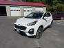 2020 White /Black Kia Sportage LX AWD (KNDPMCAC2L7) with an 2.4L I4 DOHC 24V engine, 6A transmission, located at 547 E. Main St., Orwell, OH, 44076, (440) 437-5893, 41.535435, -80.847855 - This One Owner 2020 Kia Sportage LX AWD is a versatile and well-equipped compact SUV designed to provide confidence and comfort in a wide range of driving conditions. Powered by a 2.4-liter I4 GDI engine paired with a 6-speed automatic transmission, this Sportage LX offers responsive acceleration an - Photo#0