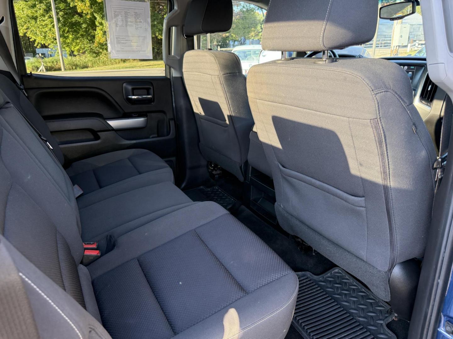 2018 Blue /Black Chevrolet Silverado 1500 LT Z71 Crew Cab Short Box 4WD (3GCUKRECXJG) with an 5.3L V8 OHV 16V engine, 6A transmission, located at 11115 Chardon Rd. , Chardon, OH, 44024, (440) 214-9705, 41.580246, -81.241943 - Rugged, reliable, and ready for work or play, this 2018 Chevrolet Silverado 1500 LT Z71 Crew Cab is the perfect blend of power, capability, and comfort. Under the hood, it boasts a proven 5.3-liter EcoTec3 V8 engine paired with a smooth 6-speed automatic transmission and 3.42 rear axle gearing, offe - Photo#36