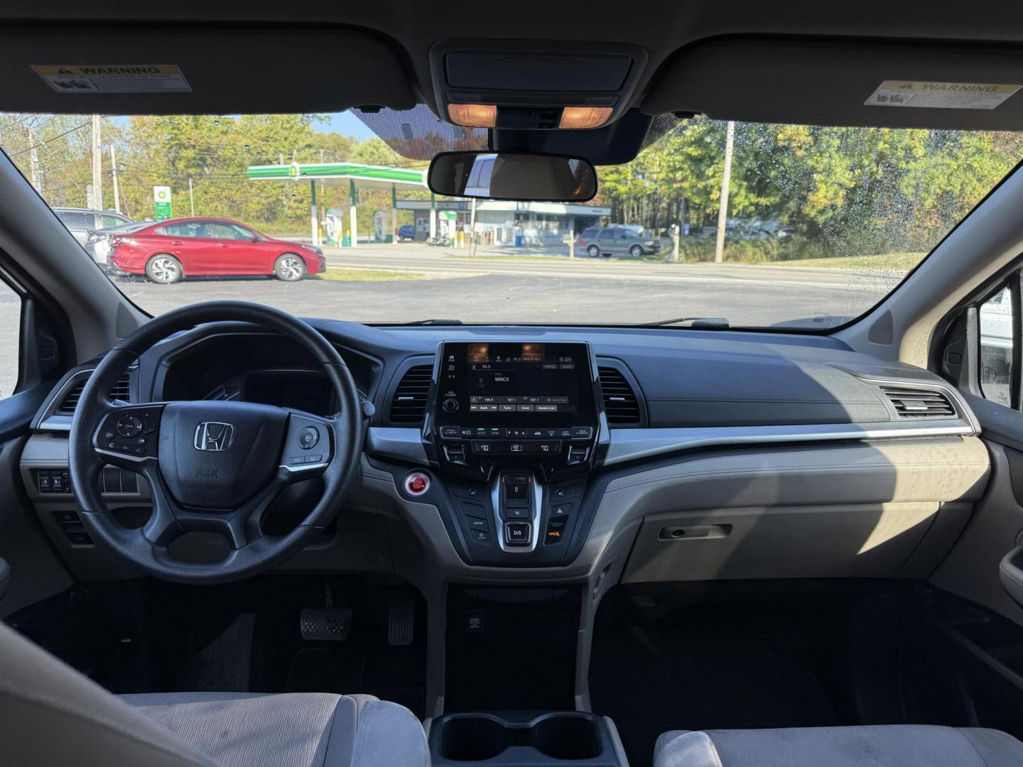 2019 Gray /Tan Honda Odyssey EX (5FNRL6H54KB) with an 3.5L V6 SOHC 24V engine, 9A transmission, located at 11115 Chardon Rd. , Chardon, OH, 44024, (440) 214-9705, 41.580246, -81.241943 - This 2019 Honda Odyssey EX is the ultimate family minivan, combining smart technology, advanced safety, and everyday comfort. Powered by a 3.5L Earth Dreams V6 engine and smooth 9-speed automatic transmission, it delivers up to 28 MPG on the highway for efficient road trips or daily drives. Inside, - Photo#32
