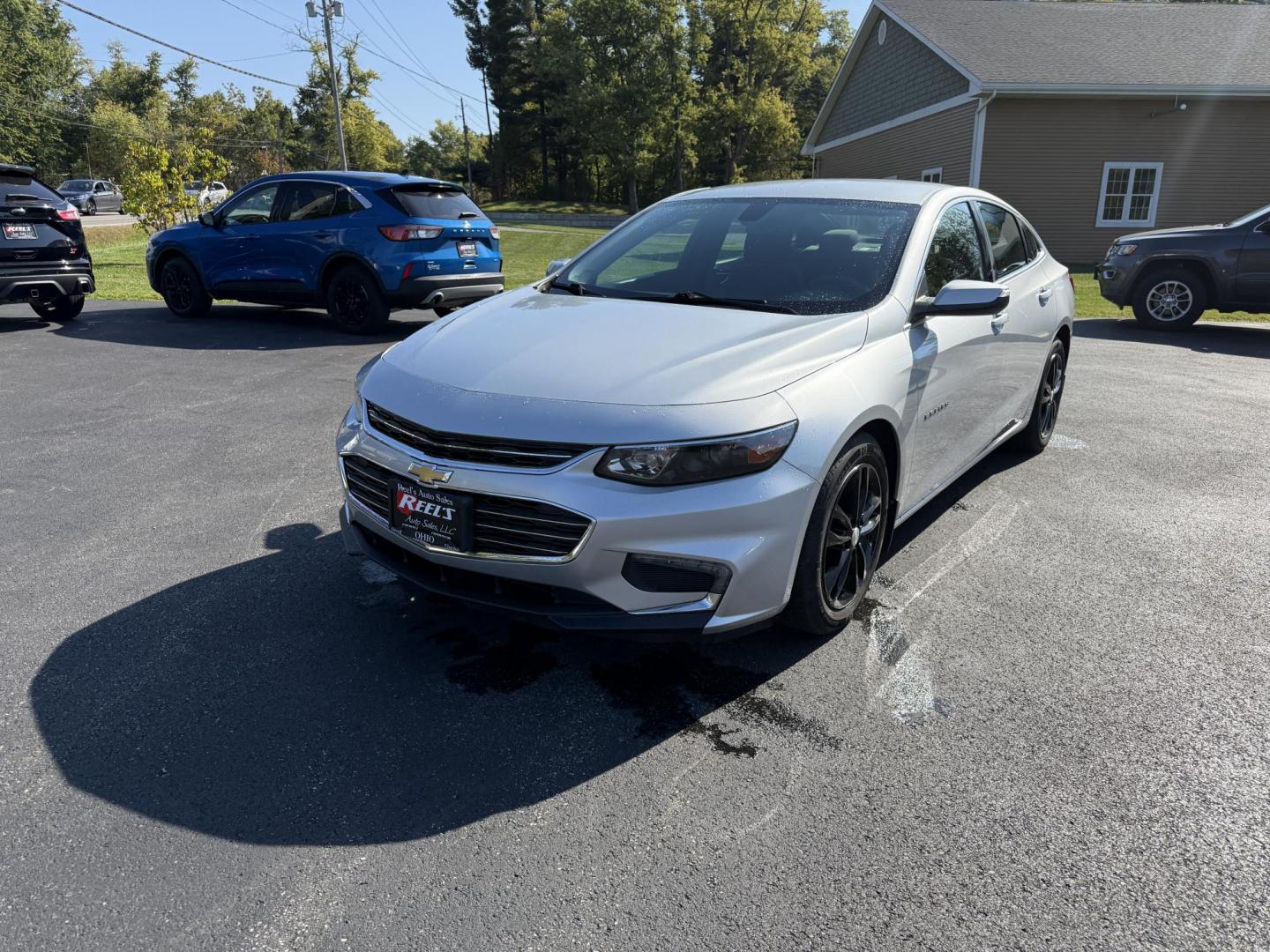 2016 Silver /Black Chevrolet Malibu 1LT (1G1ZE5ST0GF) with an 1.5L I4 DOHC 16V TURBO engine, 6A transmission, located at 11115 Chardon Rd. , Chardon, OH, 44024, (440) 214-9705, 41.580246, -81.241943 - 2016 Chevrolet Malibu LT – Efficient, Modern, and Well-Equipped ---- This 2016 Chevrolet Malibu LT is a stylish and efficient midsize sedan, powered by a 1.5L turbocharged EcoTec I4 engine paired with a 6-speed automatic transmission. Enjoy impressive fuel economy with up to 36 MPG on the highway, - Photo#0
