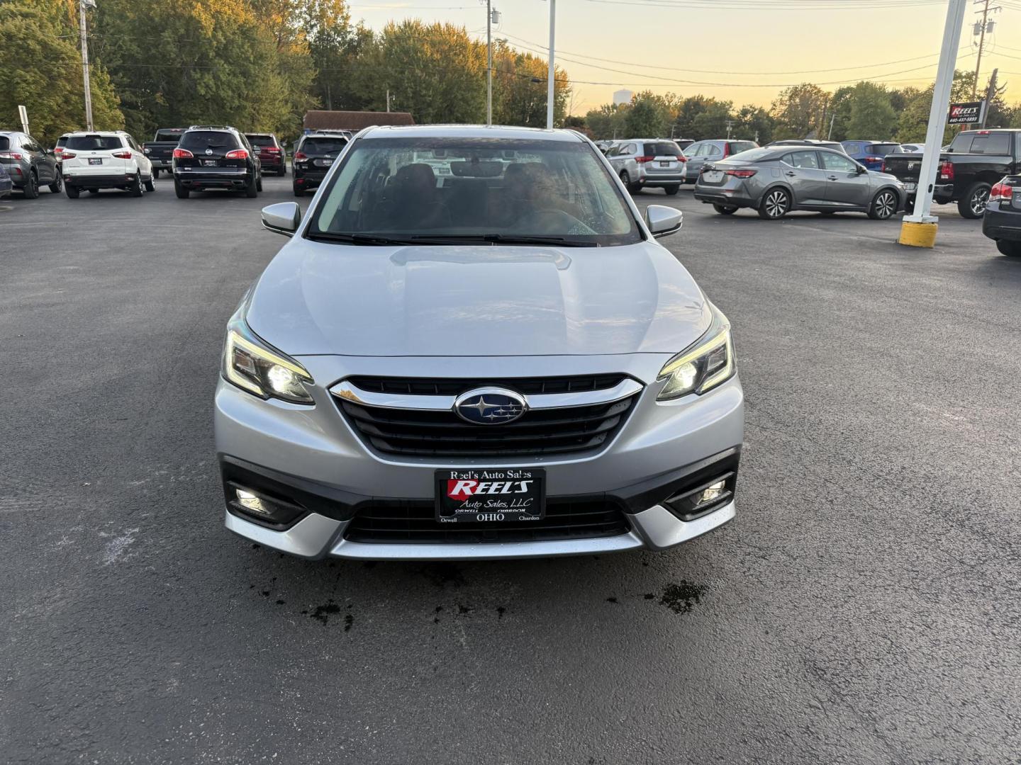 2020 Silver /Black Subaru Legacy Premium (4S3BWAE65L3) with an 2.5L H4 DOHC 16V engine, Automatic transmission, located at 547 E. Main St., Orwell, OH, 44076, (440) 437-5893, 41.535435, -80.847855 - 2020 Subaru Legacy Premium – Advanced Safety, Comfort, and All-Weather Confidence Drive with confidence and style in this well-equipped 2020 Subaru Legacy Premium! Powered by a reliable 2.5L H4 engine and Subaru’s renowned Symmetrical All-Wheel Drive, this sedan delivers excellent traction in a - Photo#1
