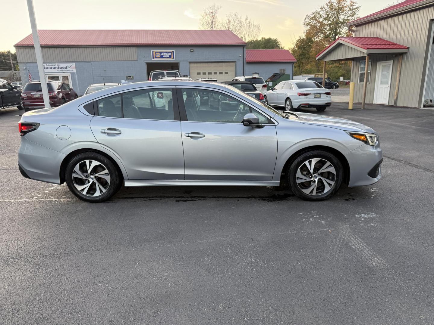 2020 Silver /Black Subaru Legacy Premium (4S3BWAE65L3) with an 2.5L H4 DOHC 16V engine, Automatic transmission, located at 547 E. Main St., Orwell, OH, 44076, (440) 437-5893, 41.535435, -80.847855 - 2020 Subaru Legacy Premium – Advanced Safety, Comfort, and All-Weather Confidence Drive with confidence and style in this well-equipped 2020 Subaru Legacy Premium! Powered by a reliable 2.5L H4 engine and Subaru’s renowned Symmetrical All-Wheel Drive, this sedan delivers excellent traction in a - Photo#5