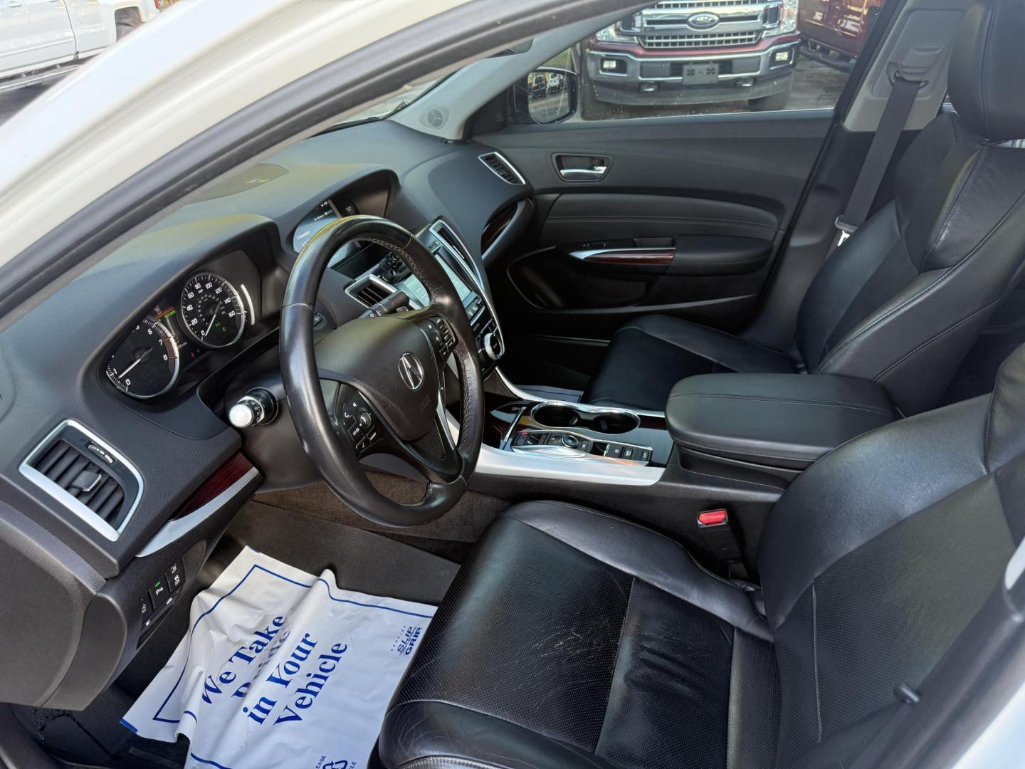 2016 White /Black Acura TLX 9-Spd AT SH-AWD w/Advance Package (19UUB3F78GA) with an 3.5L V6 SOHC 24V engine, 9A transmission, located at 547 E. Main St., Orwell, OH, 44076, (440) 437-5893, 41.535435, -80.847855 - Experience luxury and performance with this 2016 Acura TLX SH-AWD with Advance Package. Powered by a responsive 3.5L V6 engine and smooth 9-speed automatic transmission, this sedan delivers impressive acceleration—0 to 60 in just 5.7 seconds—while achieving up to 31 MPG on the highway. Enjoy a r - Photo#15