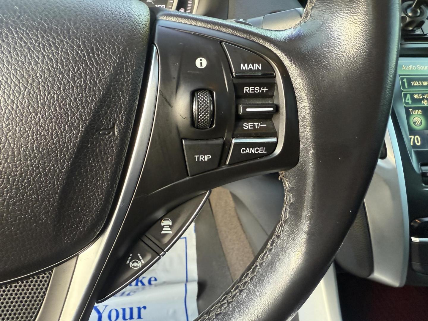 2016 White /Black Acura TLX 9-Spd AT SH-AWD w/Advance Package (19UUB3F78GA) with an 3.5L V6 SOHC 24V engine, 9A transmission, located at 547 E. Main St., Orwell, OH, 44076, (440) 437-5893, 41.535435, -80.847855 - Experience luxury and performance with this 2016 Acura TLX SH-AWD with Advance Package. Powered by a responsive 3.5L V6 engine and smooth 9-speed automatic transmission, this sedan delivers impressive acceleration—0 to 60 in just 5.7 seconds—while achieving up to 31 MPG on the highway. Enjoy a r - Photo#26