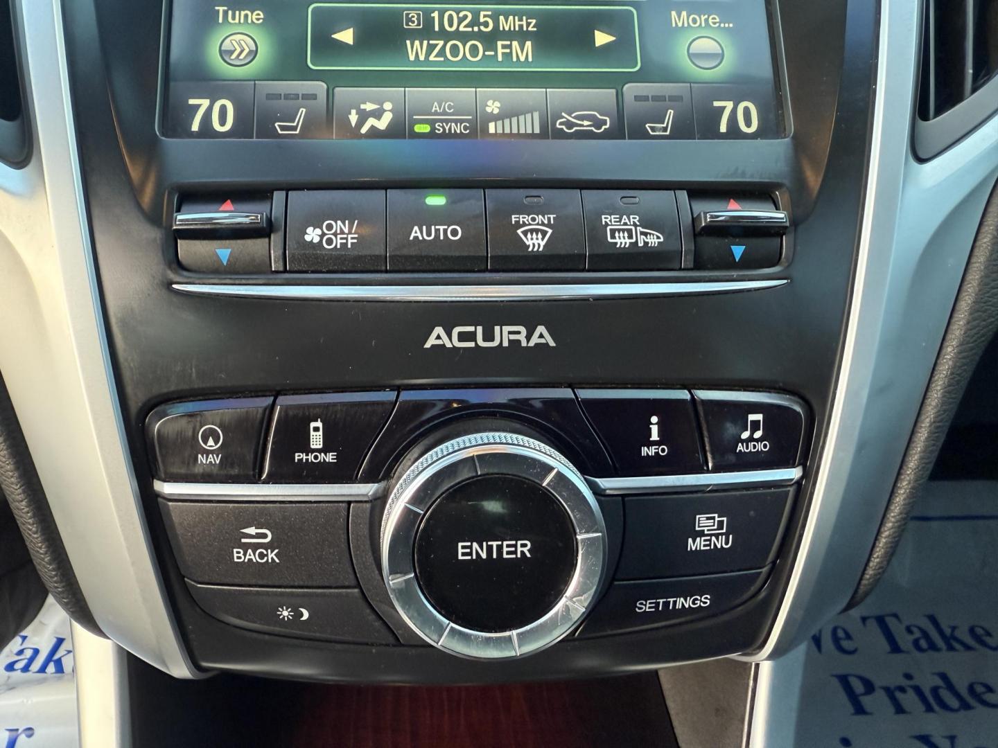 2016 White /Black Acura TLX 9-Spd AT SH-AWD w/Advance Package (19UUB3F78GA) with an 3.5L V6 SOHC 24V engine, 9A transmission, located at 547 E. Main St., Orwell, OH, 44076, (440) 437-5893, 41.535435, -80.847855 - Experience luxury and performance with this 2016 Acura TLX SH-AWD with Advance Package. Powered by a responsive 3.5L V6 engine and smooth 9-speed automatic transmission, this sedan delivers impressive acceleration—0 to 60 in just 5.7 seconds—while achieving up to 31 MPG on the highway. Enjoy a r - Photo#35