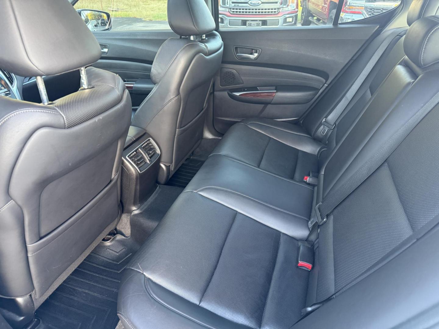 2016 White /Black Acura TLX 9-Spd AT SH-AWD w/Advance Package (19UUB3F78GA) with an 3.5L V6 SOHC 24V engine, 9A transmission, located at 547 E. Main St., Orwell, OH, 44076, (440) 437-5893, 41.535435, -80.847855 - Experience luxury and performance with this 2016 Acura TLX SH-AWD with Advance Package. Powered by a responsive 3.5L V6 engine and smooth 9-speed automatic transmission, this sedan delivers impressive acceleration—0 to 60 in just 5.7 seconds—while achieving up to 31 MPG on the highway. Enjoy a r - Photo#41