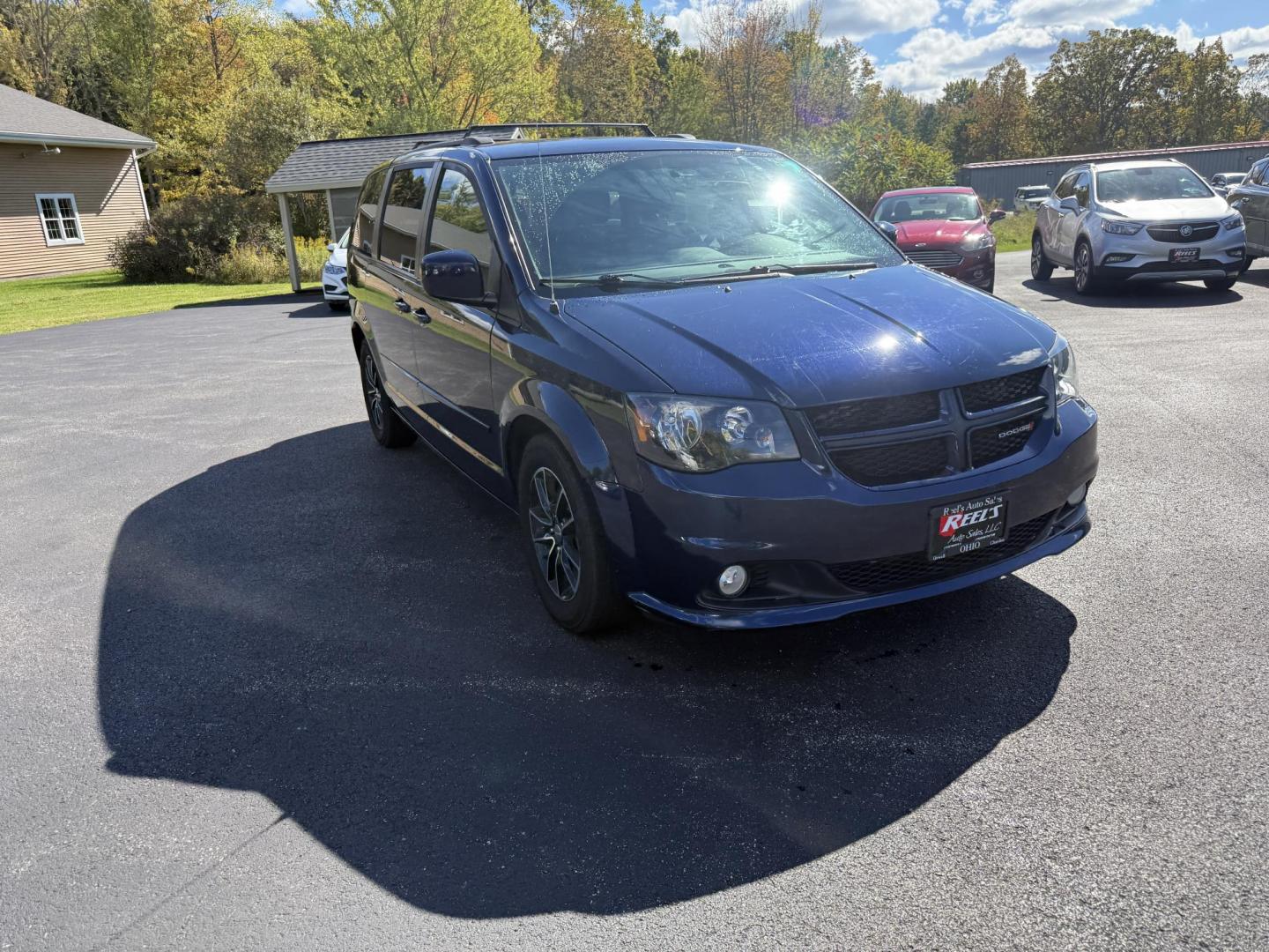 2017 Blue /Black Dodge Grand Caravan GT (2C4RDGEG0HR) with an 3.6L V6 DOHC 24V engine, 6A transmission, located at 547 E. Main St., Orwell, OH, 44076, (440) 437-5893, 41.535435, -80.847855 - Enjoy comfort, convenience, and versatility with this 2017 Dodge Grand Caravan GT. Powered by a reliable 3.6L Pentastar V6 engine and 6-speed automatic transmission, this minivan offers smooth performance and flex fuel capability for added efficiency. The stylish leather interior features power fron - Photo#2