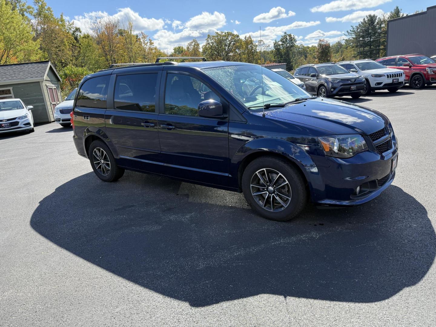 2017 Blue /Black Dodge Grand Caravan GT (2C4RDGEG0HR) with an 3.6L V6 DOHC 24V engine, 6A transmission, located at 547 E. Main St., Orwell, OH, 44076, (440) 437-5893, 41.535435, -80.847855 - Enjoy comfort, convenience, and versatility with this 2017 Dodge Grand Caravan GT. Powered by a reliable 3.6L Pentastar V6 engine and 6-speed automatic transmission, this minivan offers smooth performance and flex fuel capability for added efficiency. The stylish leather interior features power fron - Photo#3