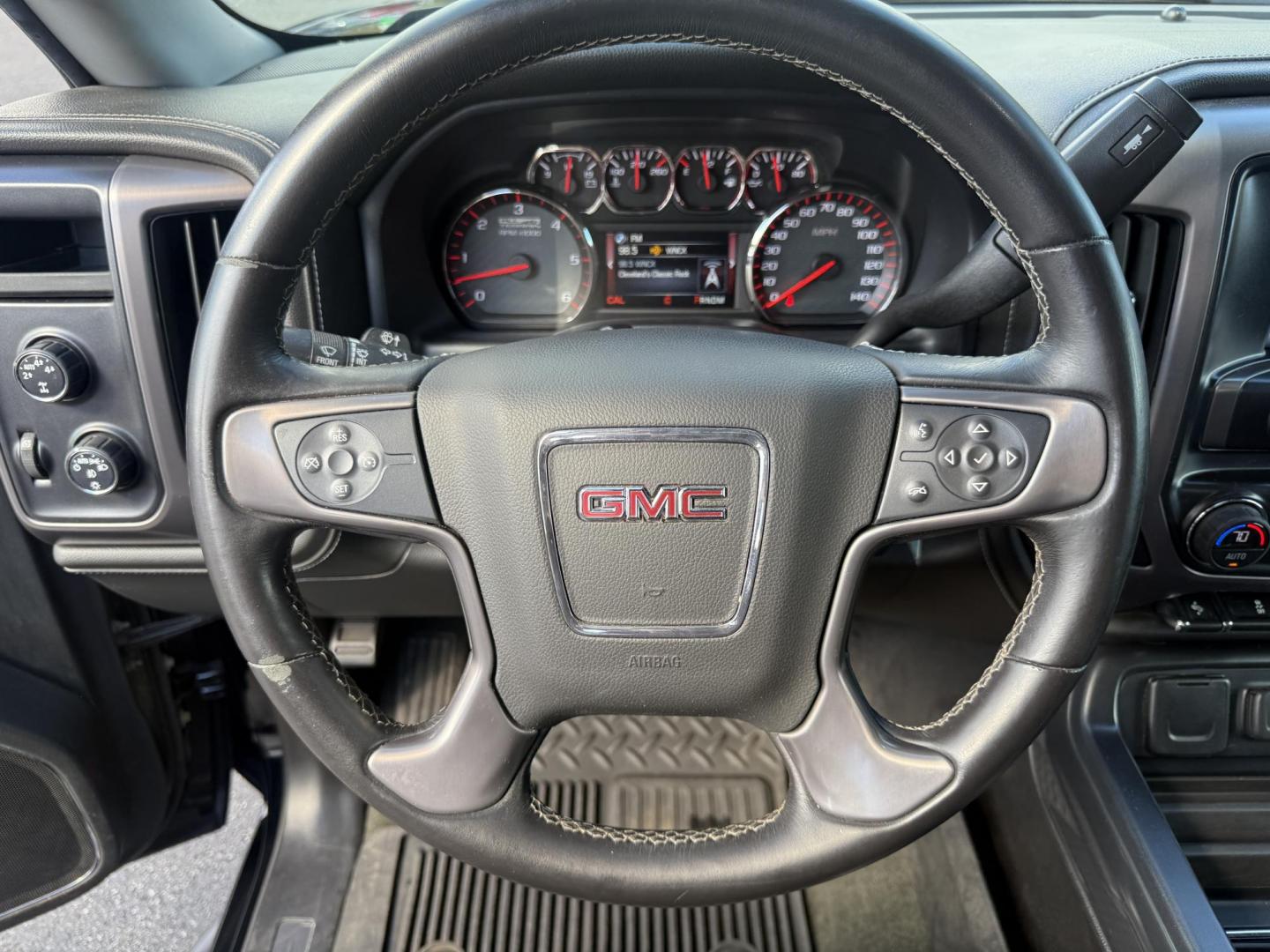 2016 Black /Black GMC Sierra 1500 SLE Double Cab 4WD (1GTV2MEC6GZ) with an 5.3L V8 OHV 16V engine, 6A transmission, located at 11115 Chardon Rd. , Chardon, OH, 44024, (440) 214-9705, 41.580246, -81.241943 - Get the perfect blend of power, capability, and comfort with this 2016 GMC Sierra 1500 SLE Double Cab All Terrain. Driven by a strong 5.3L EcoTec3 V8 engine and 6-speed automatic transmission, this truck boasts a 9,200-pound towing capacity, 3.42 gearing, and a G80 locking rear differential—ready - Photo#28