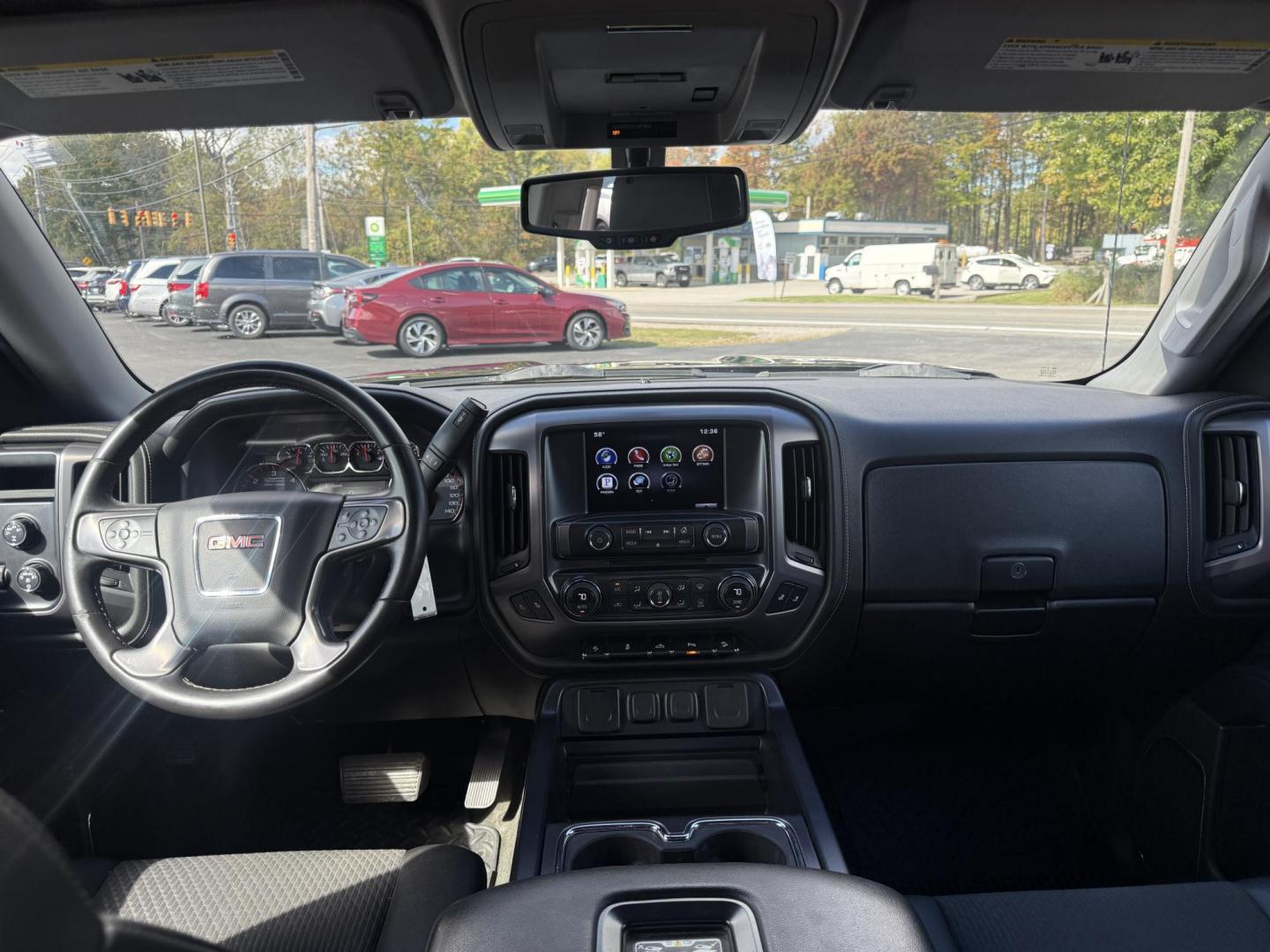 2016 Black /Black GMC Sierra 1500 SLE Double Cab 4WD (1GTV2MEC6GZ) with an 5.3L V8 OHV 16V engine, 6A transmission, located at 11115 Chardon Rd. , Chardon, OH, 44024, (440) 214-9705, 41.580246, -81.241943 - Get the perfect blend of power, capability, and comfort with this 2016 GMC Sierra 1500 SLE Double Cab All Terrain. Driven by a strong 5.3L EcoTec3 V8 engine and 6-speed automatic transmission, this truck boasts a 9,200-pound towing capacity, 3.42 gearing, and a G80 locking rear differential—ready - Photo#41