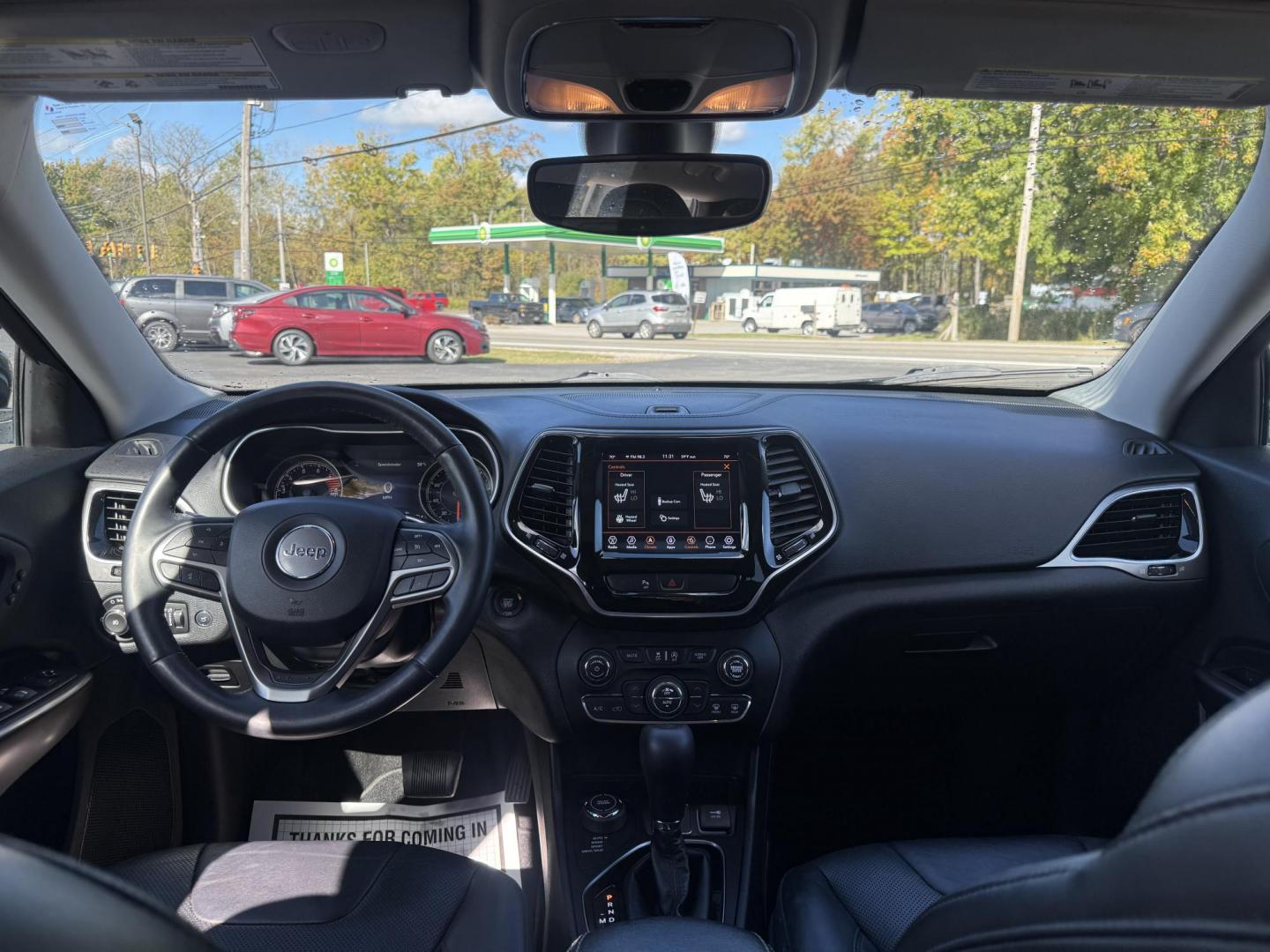 2019 Gray /Black Jeep Cherokee Limited 4WD (1C4PJMDX9KD) with an 3.2L V6 DOHC 24V engine, 9A transmission, located at 11115 Chardon Rd. , Chardon, OH, 44024, (440) 214-9705, 41.580246, -81.241943 - Experience refined capability with this 2019 Jeep Cherokee Limited 4WD. Powered by a robust 3.2L V6 engine and smooth 9-speed automatic transmission, this SUV delivers confident performance and up to 27 MPG on the highway. The upscale leather interior features heated front seats, dual-zone automatic - Photo#41