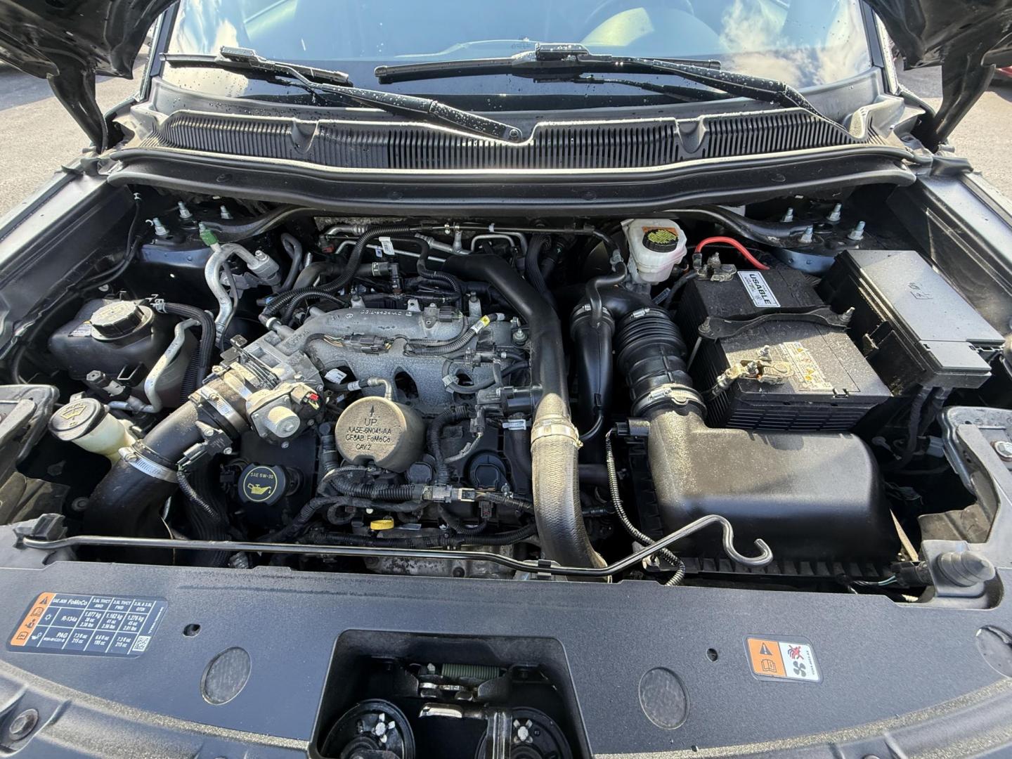 2018 Blue /Black Ford Explorer Sport 4WD (1FM5K8GT4JG) with an 3.5L V6 DOHC 24V TWIN TURBO engine, 6A transmission, located at 11115 Chardon Rd. , Chardon, OH, 44024, (440) 214-9705, 41.580246, -81.241943 - Experience thrilling performance and refined comfort in this 2018 Ford Explorer Sport 4WD. Powered by a 3.5L Twin Turbo EcoBoost V6 and a 6-speed automatic transmission, this SUV accelerates from 0 to 60 in just six seconds and offers a 5,000-pound towing capacity—perfect for adventure or family g - Photo#14
