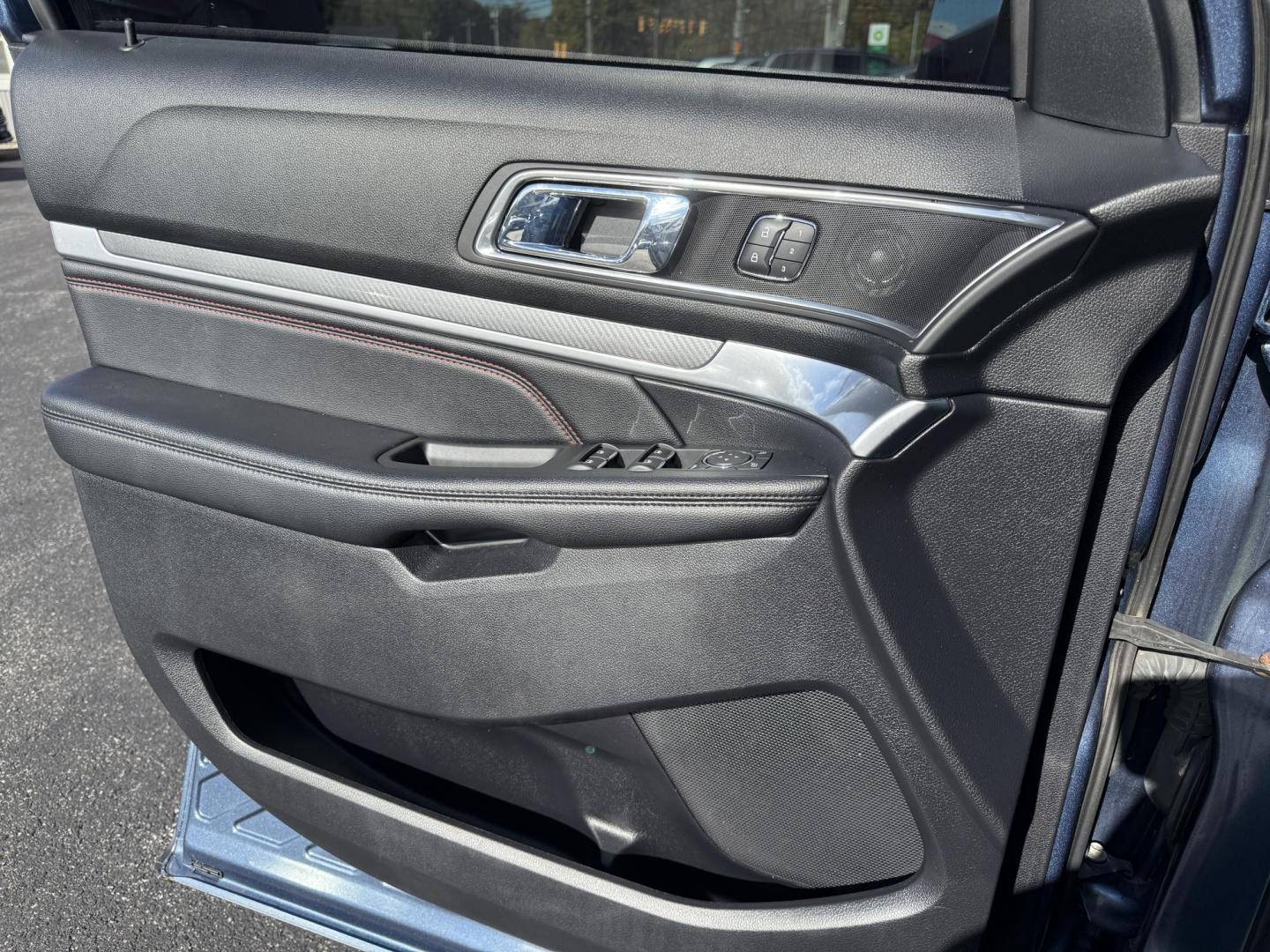 2018 Blue /Black Ford Explorer Sport 4WD (1FM5K8GT4JG) with an 3.5L V6 DOHC 24V TWIN TURBO engine, 6A transmission, located at 11115 Chardon Rd. , Chardon, OH, 44024, (440) 214-9705, 41.580246, -81.241943 - Experience thrilling performance and refined comfort in this 2018 Ford Explorer Sport 4WD. Powered by a 3.5L Twin Turbo EcoBoost V6 and a 6-speed automatic transmission, this SUV accelerates from 0 to 60 in just six seconds and offers a 5,000-pound towing capacity—perfect for adventure or family g - Photo#16