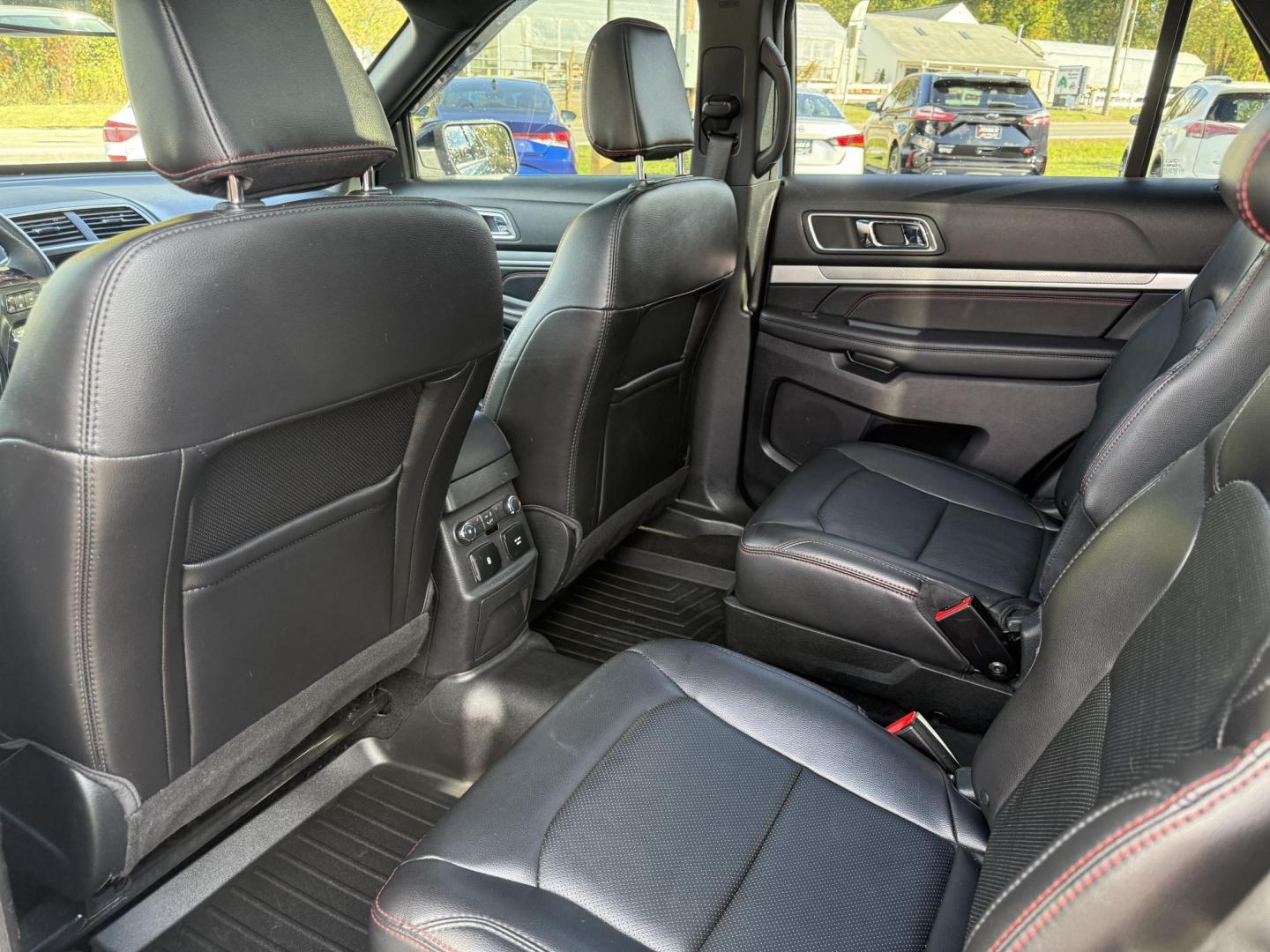 2018 Blue /Black Ford Explorer Sport 4WD (1FM5K8GT4JG) with an 3.5L V6 DOHC 24V TWIN TURBO engine, 6A transmission, located at 11115 Chardon Rd. , Chardon, OH, 44024, (440) 214-9705, 41.580246, -81.241943 - Experience thrilling performance and refined comfort in this 2018 Ford Explorer Sport 4WD. Powered by a 3.5L Twin Turbo EcoBoost V6 and a 6-speed automatic transmission, this SUV accelerates from 0 to 60 in just six seconds and offers a 5,000-pound towing capacity—perfect for adventure or family g - Photo#38