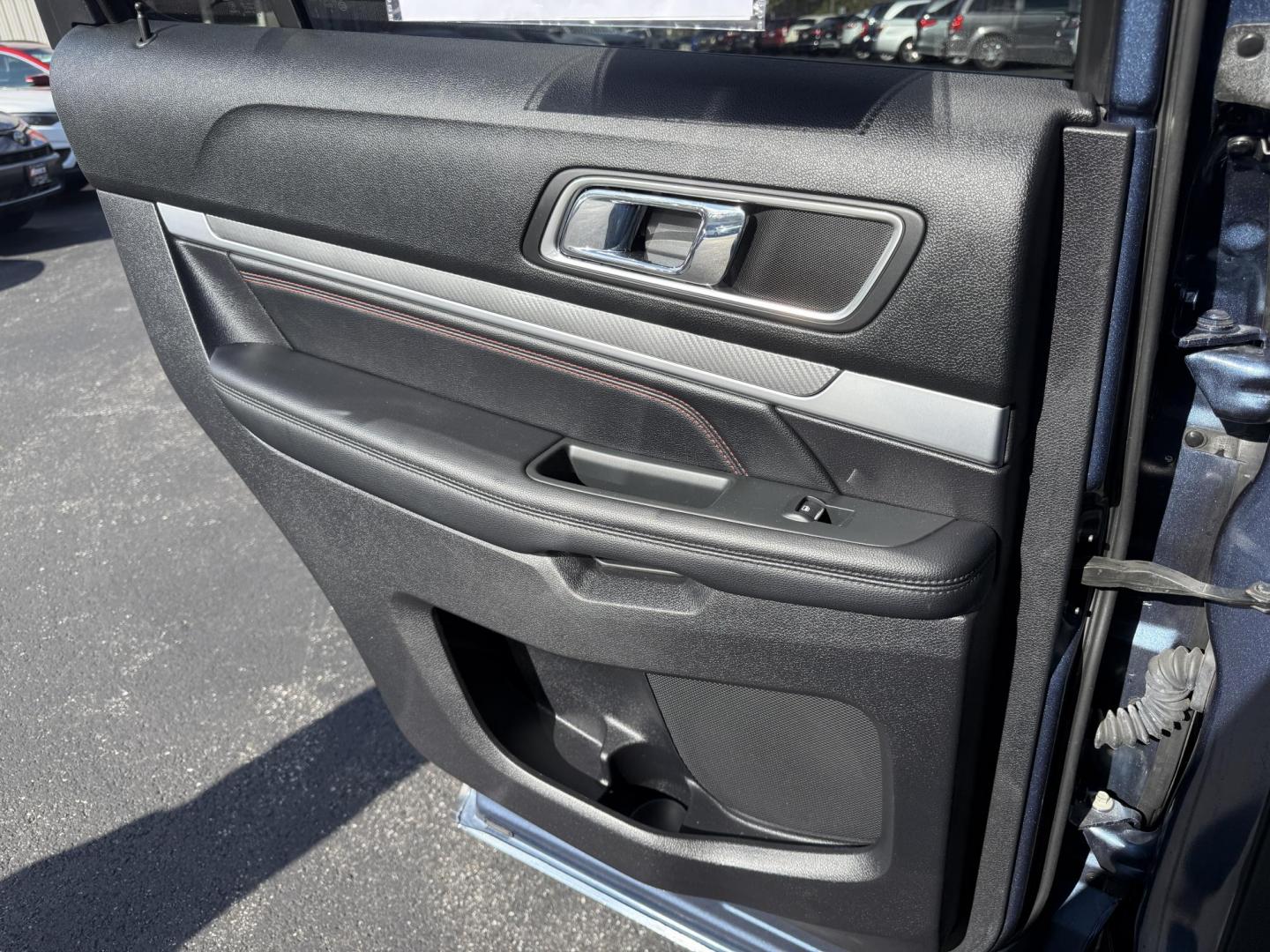 2018 Blue /Black Ford Explorer Sport 4WD (1FM5K8GT4JG) with an 3.5L V6 DOHC 24V TWIN TURBO engine, 6A transmission, located at 11115 Chardon Rd. , Chardon, OH, 44024, (440) 214-9705, 41.580246, -81.241943 - Experience thrilling performance and refined comfort in this 2018 Ford Explorer Sport 4WD. Powered by a 3.5L Twin Turbo EcoBoost V6 and a 6-speed automatic transmission, this SUV accelerates from 0 to 60 in just six seconds and offers a 5,000-pound towing capacity—perfect for adventure or family g - Photo#39