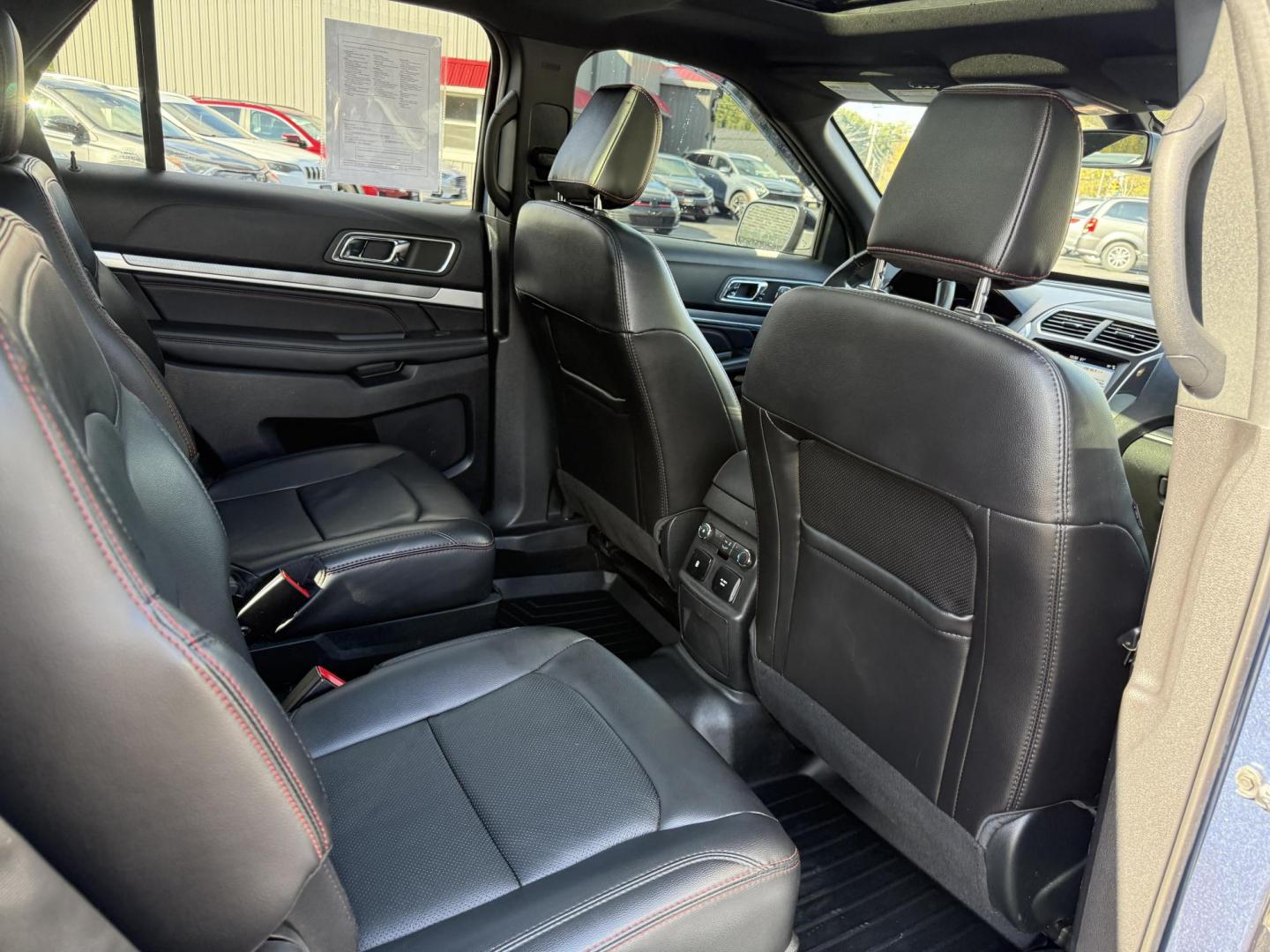 2018 Blue /Black Ford Explorer Sport 4WD (1FM5K8GT4JG) with an 3.5L V6 DOHC 24V TWIN TURBO engine, 6A transmission, located at 11115 Chardon Rd. , Chardon, OH, 44024, (440) 214-9705, 41.580246, -81.241943 - Experience thrilling performance and refined comfort in this 2018 Ford Explorer Sport 4WD. Powered by a 3.5L Twin Turbo EcoBoost V6 and a 6-speed automatic transmission, this SUV accelerates from 0 to 60 in just six seconds and offers a 5,000-pound towing capacity—perfect for adventure or family g - Photo#46