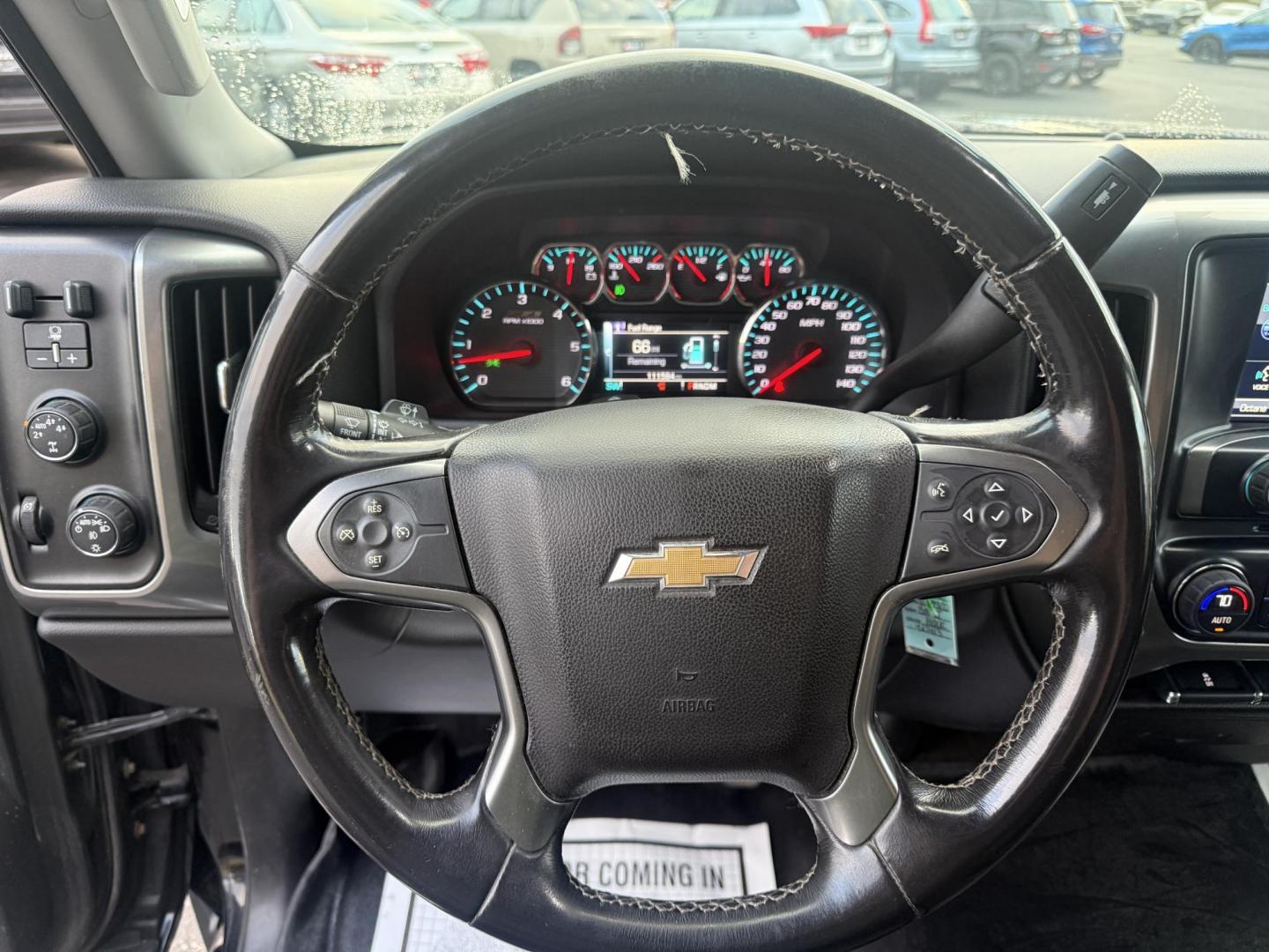 2015 Black /Black Chevrolet Silverado 1500 LT Z71 Double Cab 4WD (1GCVKREC5FZ) with an 5.3L V8 OHV 16V engine, 6-Speed Automatic transmission, located at 547 E. Main St., Orwell, OH, 44076, (440) 437-5893, 41.535435, -80.847855 - Tackle any road or job with this 2015 Chevrolet Silverado 1500 LT Z71 Double Cab 4WD. Powered by a capable 5.3L EcoTec3 V8 engine paired with a 6-speed automatic transmission and 3.42 gearing, this truck offers a robust 9,200-pound towing capacity. The Z71 Off Road Package and G80 locking rear diffe - Photo#29