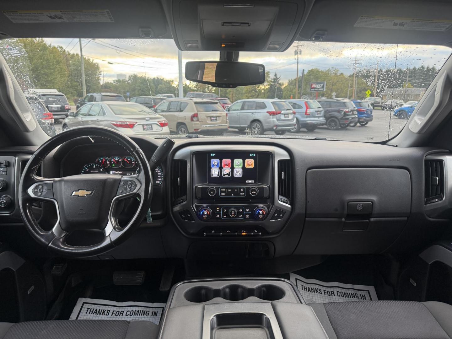2015 Black /Black Chevrolet Silverado 1500 LT Z71 Double Cab 4WD (1GCVKREC5FZ) with an 5.3L V8 OHV 16V engine, 6-Speed Automatic transmission, located at 547 E. Main St., Orwell, OH, 44076, (440) 437-5893, 41.535435, -80.847855 - Tackle any road or job with this 2015 Chevrolet Silverado 1500 LT Z71 Double Cab 4WD. Powered by a capable 5.3L EcoTec3 V8 engine paired with a 6-speed automatic transmission and 3.42 gearing, this truck offers a robust 9,200-pound towing capacity. The Z71 Off Road Package and G80 locking rear diffe - Photo#43