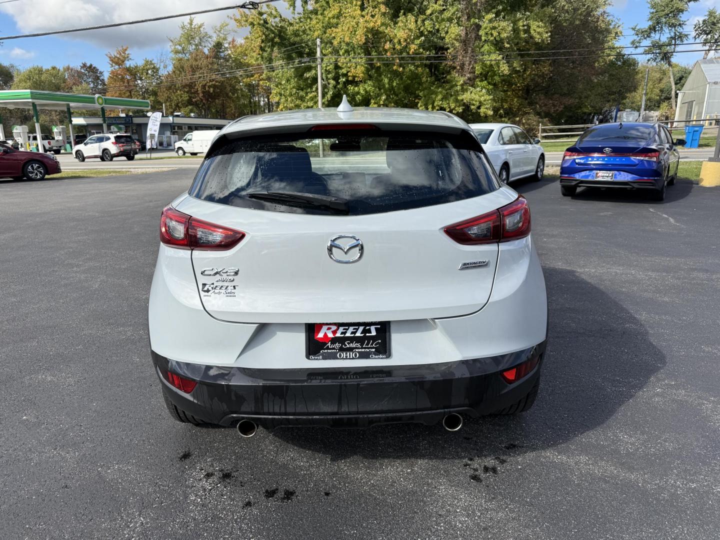 2019 Silver /Black Mazda CX-3 Sport AWD (JM1DKFB76K1) with an 2.0L I4 DOHC 16V engine, 6A transmission, located at 11115 Chardon Rd. , Chardon, OH, 44024, (440) 214-9705, 41.580246, -81.241943 - Enjoy sporty performance and modern convenience with this One Owner 2019 Mazda CX-3 Sport AWD. Powered by an efficient 2.0L I4 engine and a 6-speed automatic transmission, this crossover delivers agile handling, available sport mode, and up to 32 MPG on the highway. Safety and peace of mind come sta - Photo#7