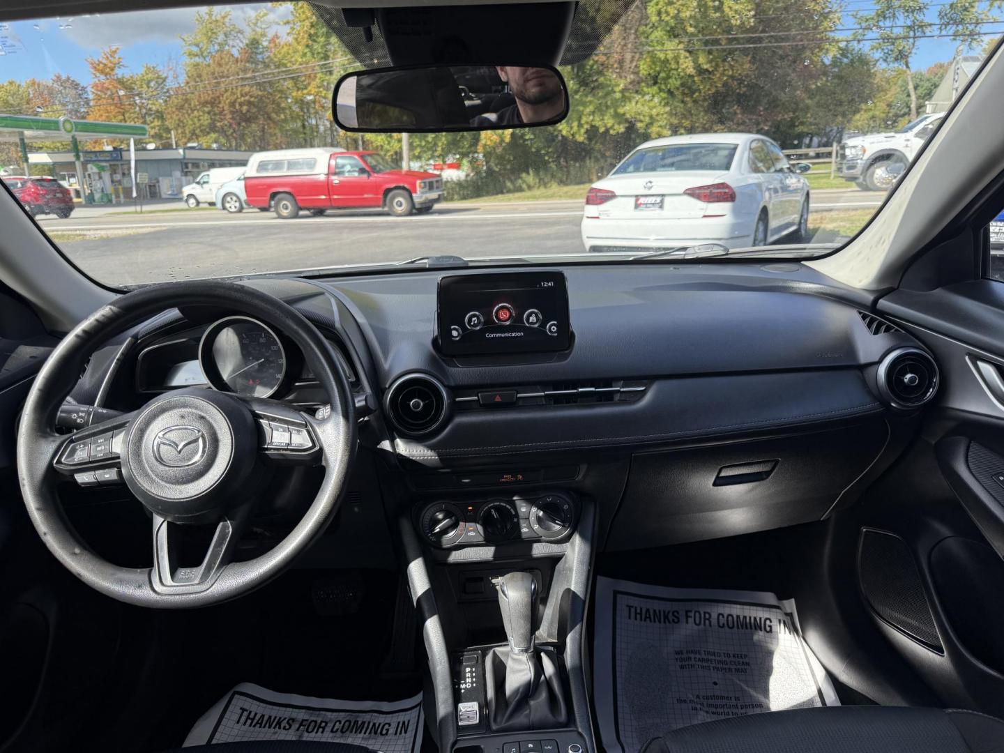 2019 Silver /Black Mazda CX-3 Sport AWD (JM1DKFB76K1) with an 2.0L I4 DOHC 16V engine, 6A transmission, located at 11115 Chardon Rd. , Chardon, OH, 44024, (440) 214-9705, 41.580246, -81.241943 - Enjoy sporty performance and modern convenience with this One Owner 2019 Mazda CX-3 Sport AWD. Powered by an efficient 2.0L I4 engine and a 6-speed automatic transmission, this crossover delivers agile handling, available sport mode, and up to 32 MPG on the highway. Safety and peace of mind come sta - Photo#32