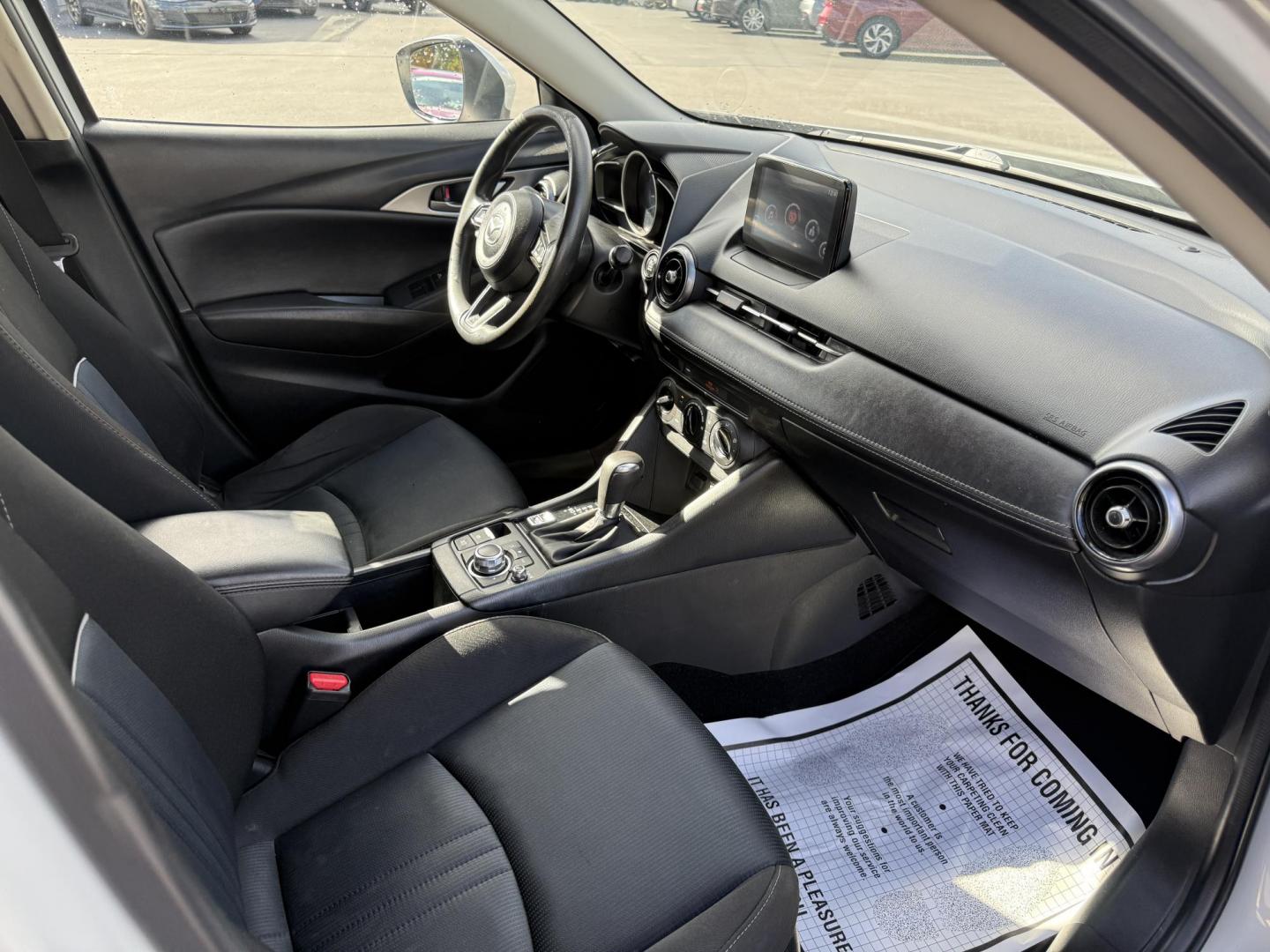 2019 Silver /Black Mazda CX-3 Sport AWD (JM1DKFB76K1) with an 2.0L I4 DOHC 16V engine, 6A transmission, located at 11115 Chardon Rd. , Chardon, OH, 44024, (440) 214-9705, 41.580246, -81.241943 - Enjoy sporty performance and modern convenience with this One Owner 2019 Mazda CX-3 Sport AWD. Powered by an efficient 2.0L I4 engine and a 6-speed automatic transmission, this crossover delivers agile handling, available sport mode, and up to 32 MPG on the highway. Safety and peace of mind come sta - Photo#37