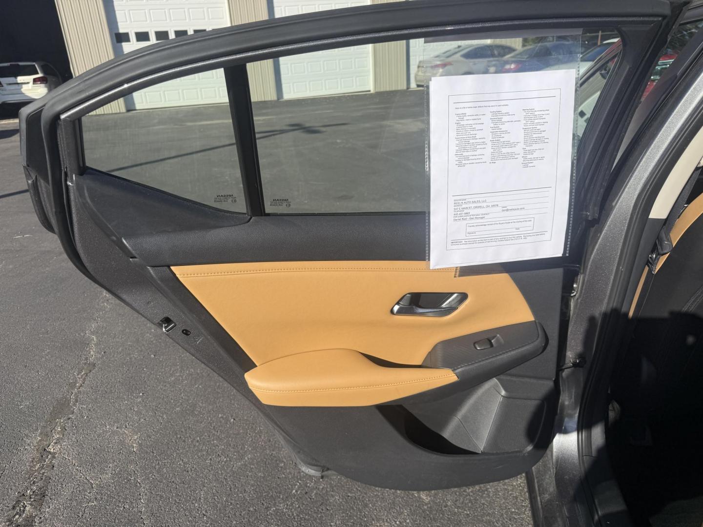 2022 Gray /Brown Nissan Sentra SV (3N1AB8CV3NY) with an 1.8L I4 SFI DOHC 16V engine, Automatic transmission, located at 547 E. Main St., Orwell, OH, 44076, (440) 437-5893, 41.535435, -80.847855 - Upgrade your daily drive with this 2022 Nissan Sentra SV, featuring the desirable SV Premium Package. Enjoy impressive efficiency with a 2.0L I4 engine delivering up to 39 MPG on the highway and 33 MPG combined. The refined interior boasts leather seating, a power driver’s seat, heated front seats - Photo#35