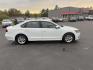 2018 White /Black Volkswagen Passat S (1VWAA7A3XJC) with an 2.0L I4 DOHC 16V Turbo engine, 6A transmission, located at 11115 Chardon Rd. , Chardon, OH, 44024, (440) 214-9705, 41.580246, -81.241943 - Experience comfort and efficiency in this 2018 Volkswagen Passat S. Equipped with a turbocharged 2.0L TSI engine and 6-speed automatic transmission, this sedan delivers a smooth ride and outstanding fuel economy—up to 36 MPG on the highway. Enjoy peace of mind with advanced safety features like bl - Photo#5