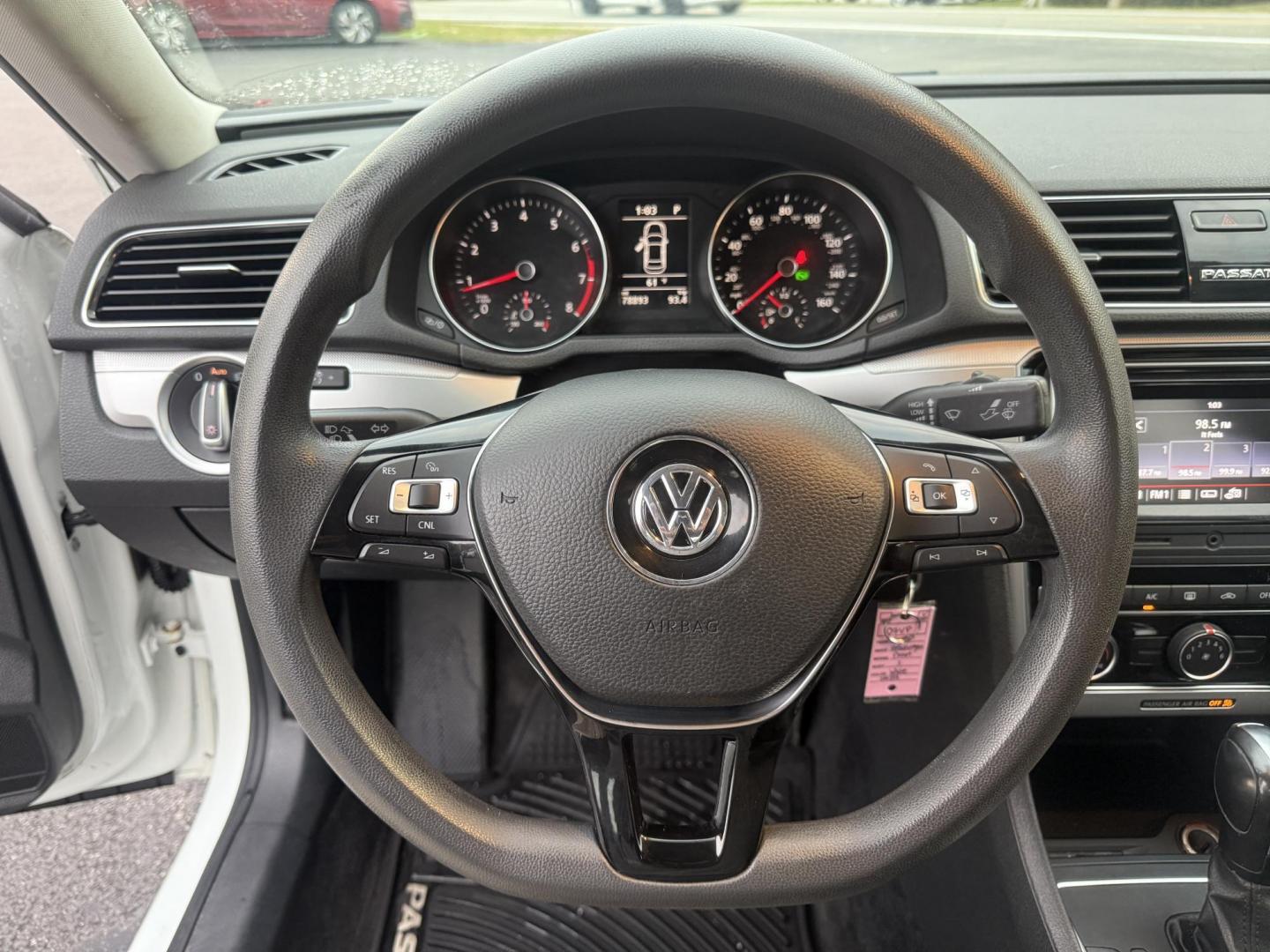 2018 White /Black Volkswagen Passat S (1VWAA7A3XJC) with an 2.0L I4 DOHC 16V Turbo engine, 6A transmission, located at 11115 Chardon Rd. , Chardon, OH, 44024, (440) 214-9705, 41.580246, -81.241943 - Experience comfort and efficiency in this 2018 Volkswagen Passat S. Equipped with a turbocharged 2.0L TSI engine and 6-speed automatic transmission, this sedan delivers a smooth ride and outstanding fuel economy—up to 36 MPG on the highway. Enjoy peace of mind with advanced safety features like bl - Photo#27