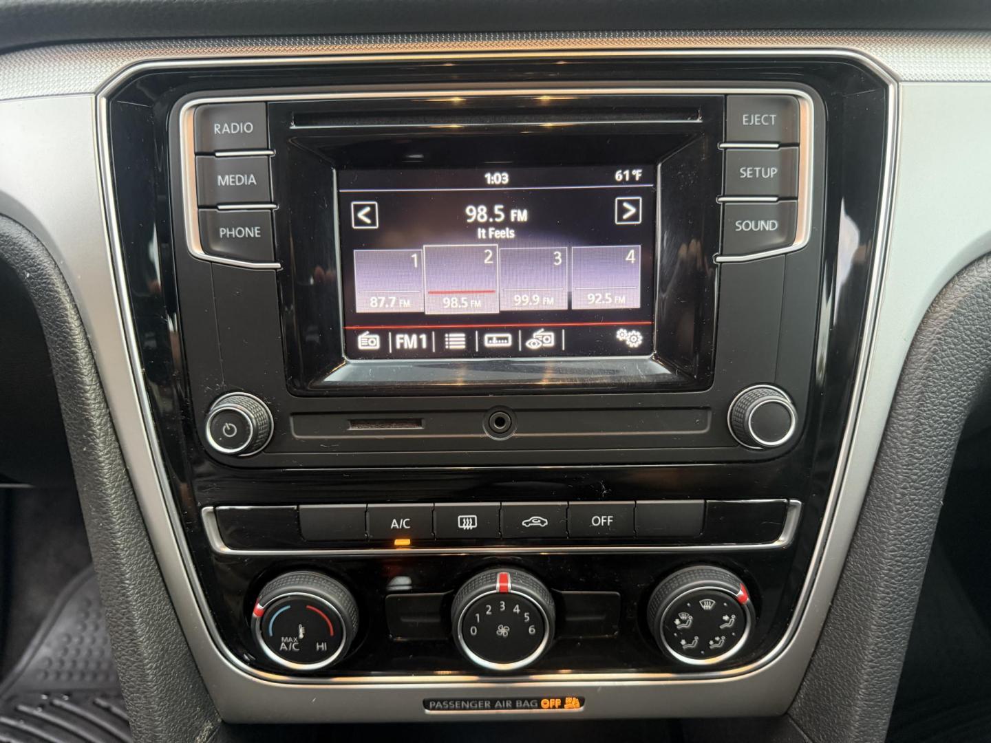 2018 White /Black Volkswagen Passat S (1VWAA7A3XJC) with an 2.0L I4 DOHC 16V Turbo engine, 6A transmission, located at 11115 Chardon Rd. , Chardon, OH, 44024, (440) 214-9705, 41.580246, -81.241943 - Experience comfort and efficiency in this 2018 Volkswagen Passat S. Equipped with a turbocharged 2.0L TSI engine and 6-speed automatic transmission, this sedan delivers a smooth ride and outstanding fuel economy—up to 36 MPG on the highway. Enjoy peace of mind with advanced safety features like bl - Photo#28